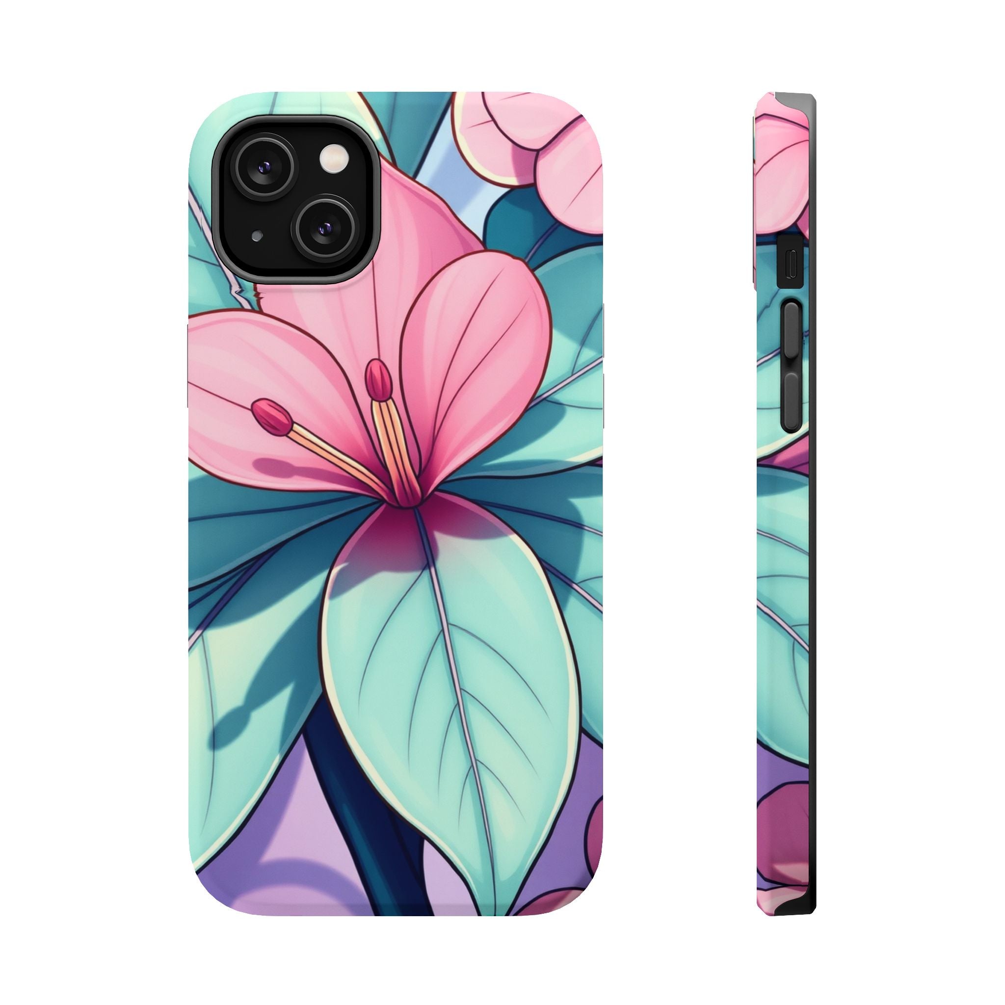 iPhone Earthy Tropical Bloom Design 11 Slim Everyday Designer Case · iPhone Case