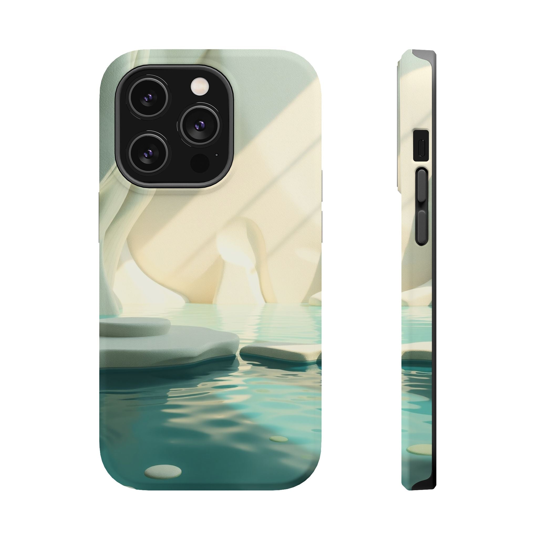 iPhone Tidal Pool 3D Digital Slim Everyday Designer Case · iPhone Case
