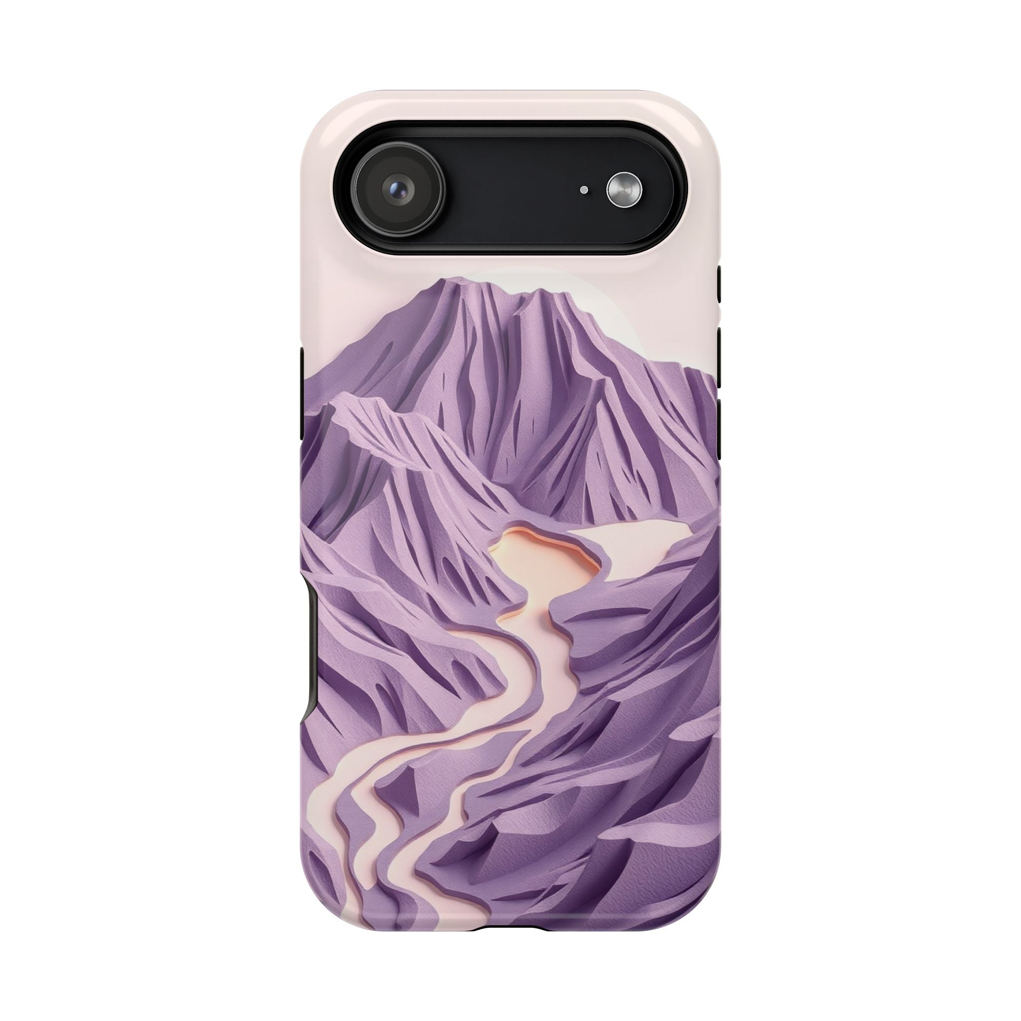 iPhone Vibrant Lava Field Design Bold Modern Everyday Snap Case · iPhone Case