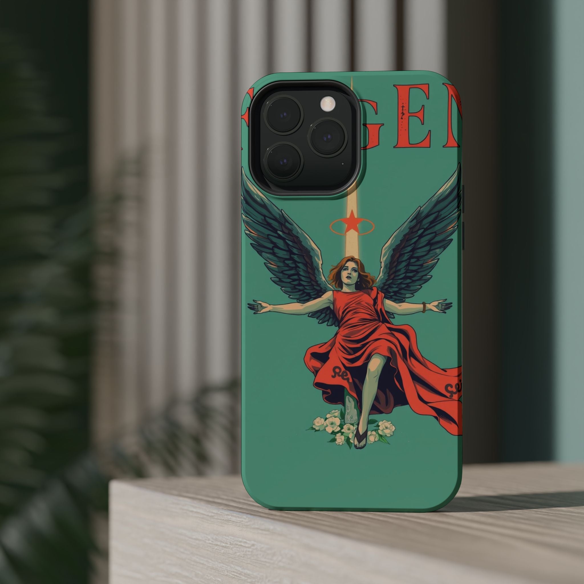 iPhone Radiant Fallen Angel Design Bold Modern Everyday Snap Case · iPhone Case