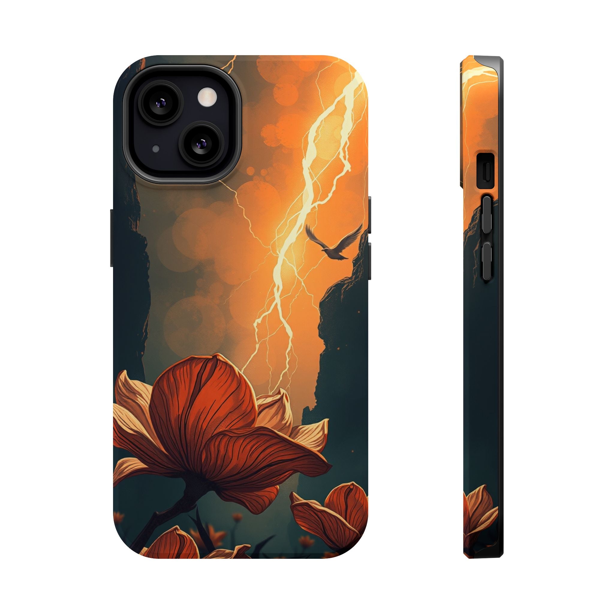 iPhone Vibrant Petal Storm Design Bold Modern Everyday Snap Case · iPhone Case