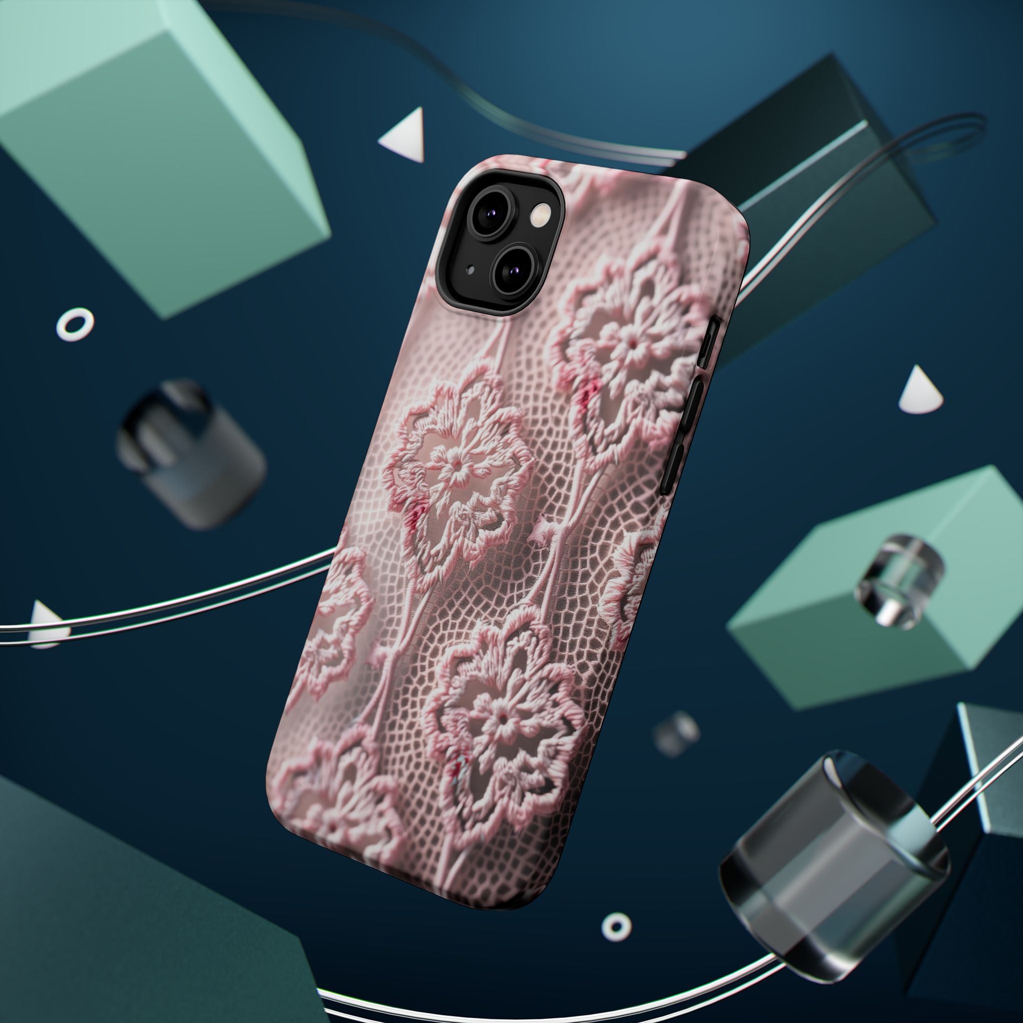 iPhone Lace Pattern Electric Art Bold Modern Everyday Snap Case · iPhone Case