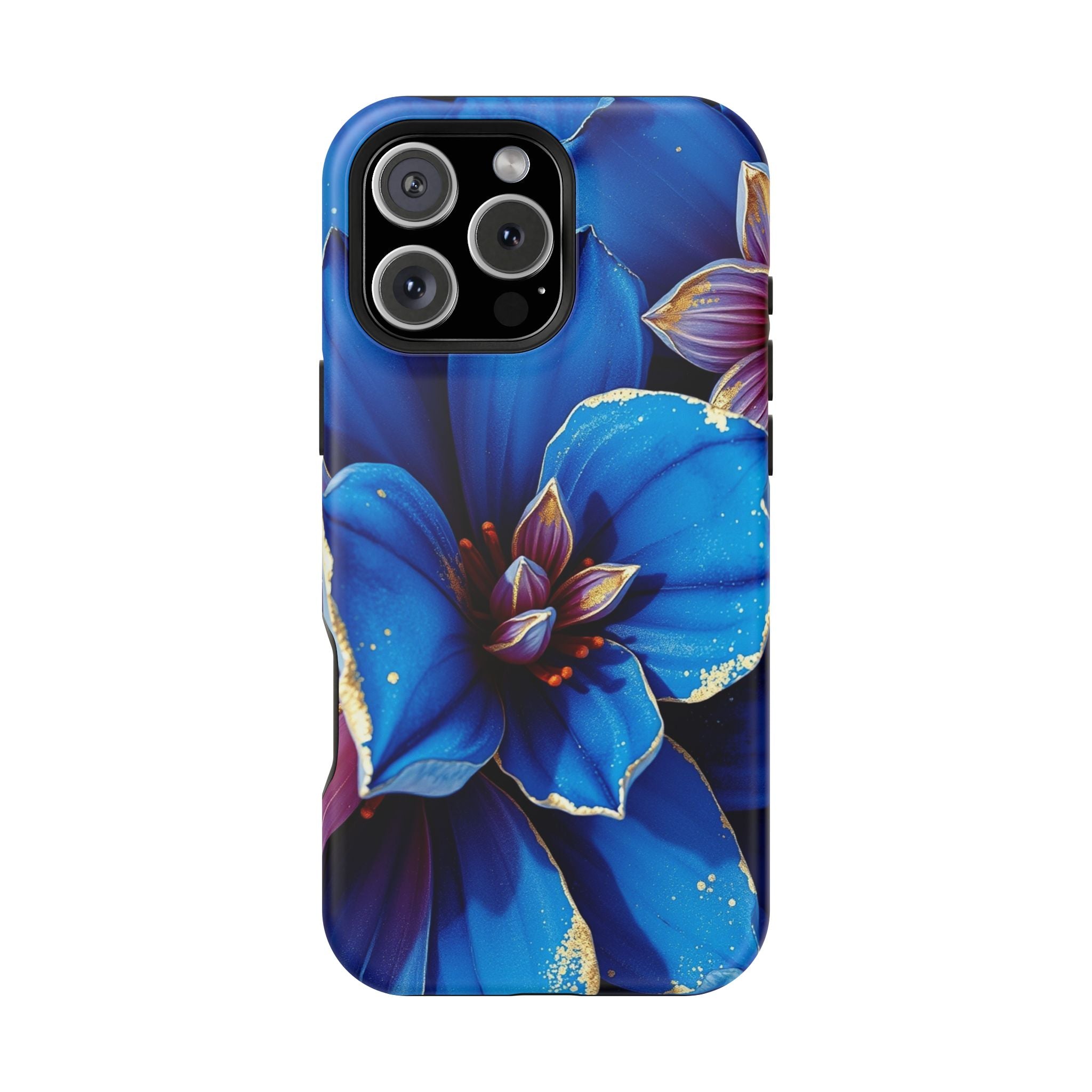 iPhone Floral Gold Foil Serene Design Slim Snap Case Ga · iPhone Case
