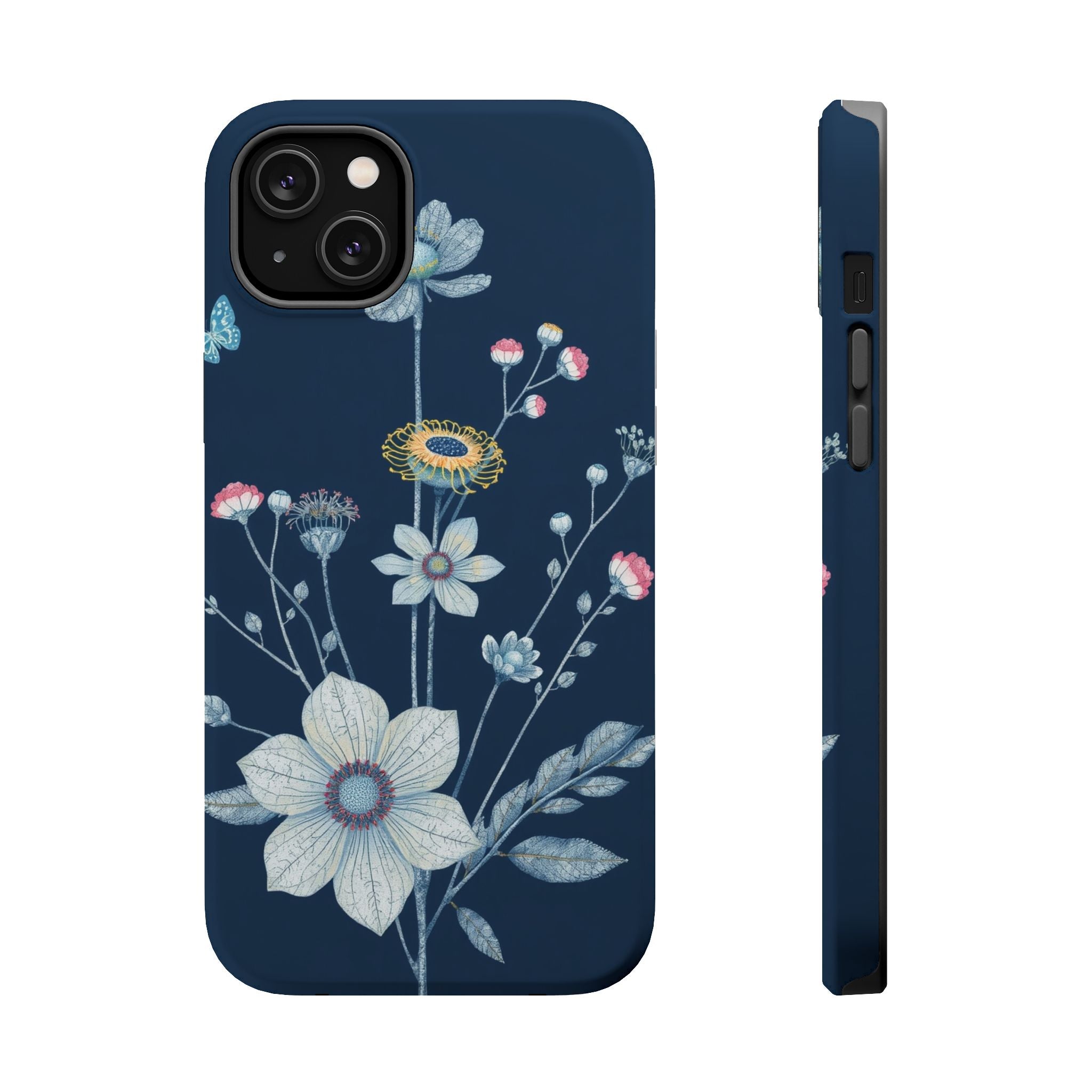 iPhone Vibrant Pressed Botanicals Design Slim Everyday Designer · iPhone Case