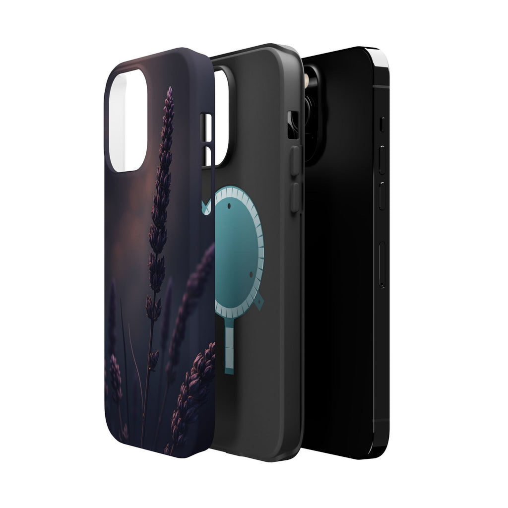 iPhone Lavender Haze Electric Art Clean Minimal Snap Case · iPhone Case