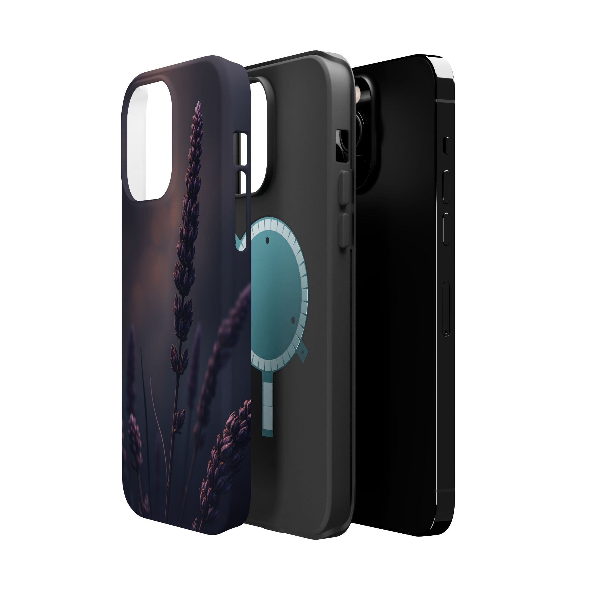 iPhone Lavender Haze Electric Art Clean Minimal Snap Case · iPhone Case