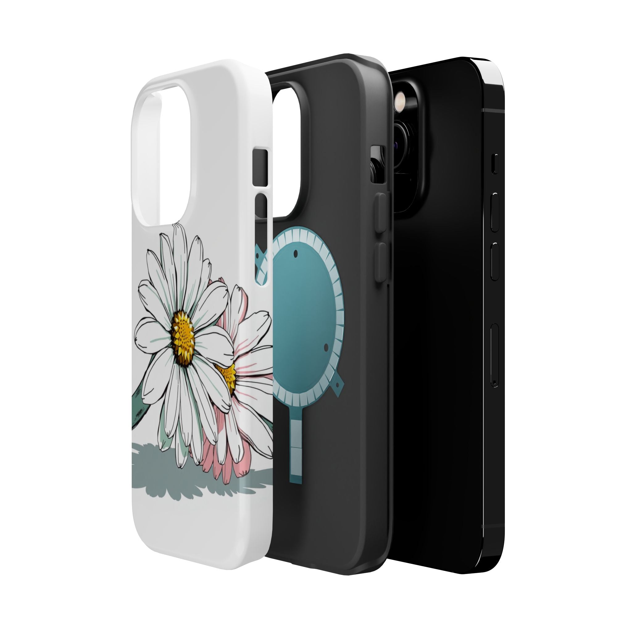 iPhone Daisy Chain Hand-Drawn Sketch Slim Everyday Designer Case · iPhone Case
