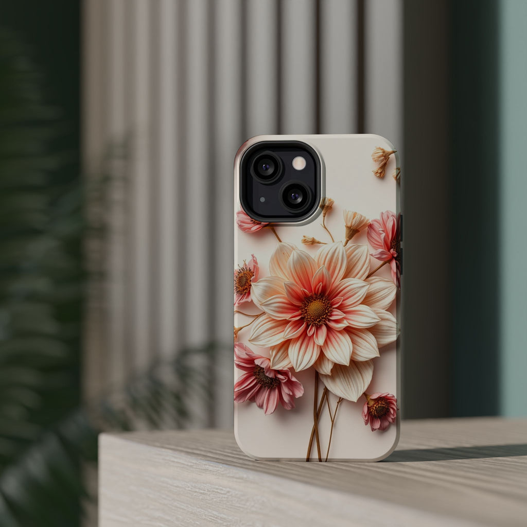 iPhone Dried Flower Flat Lay Enchanted Art Slim iPhone Everyday · iPhone Case