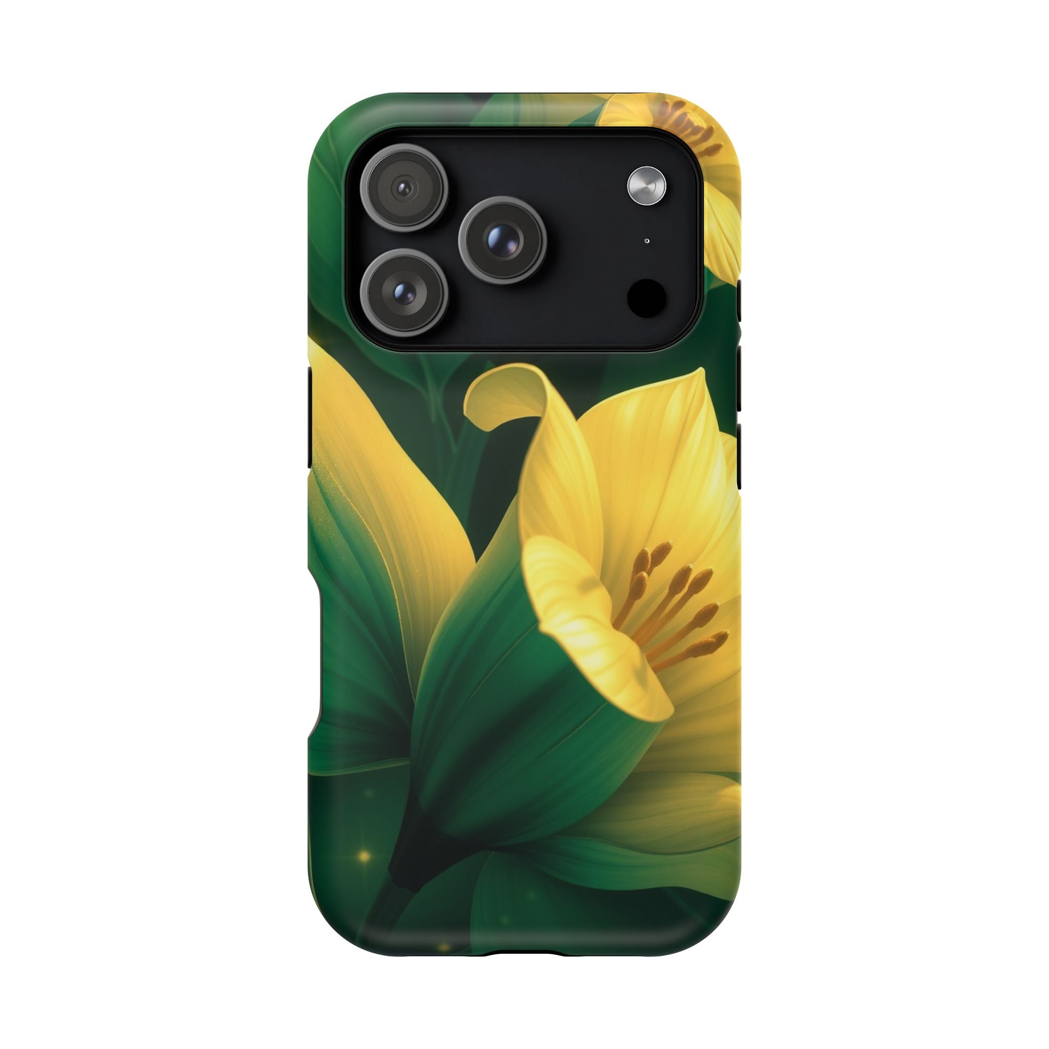 iPhone Night Bloomer Gold Foil Luxury Slim Everyday Designer Case · iPhone Case