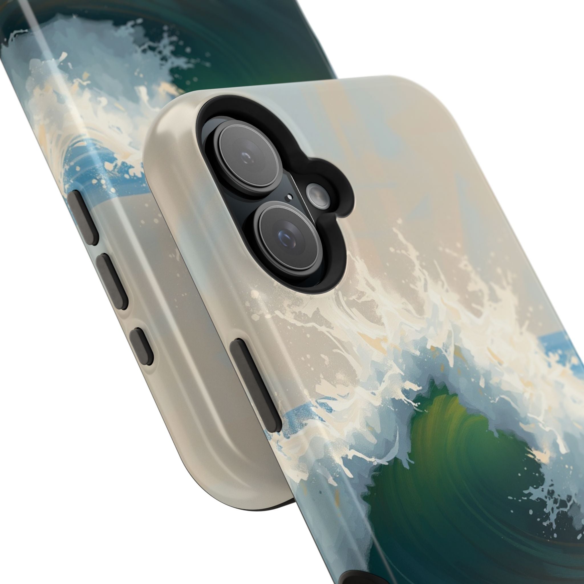 iPhone Radiant Ocean Wave Crash Design Slim Everyday Designer Case · iPhone Case