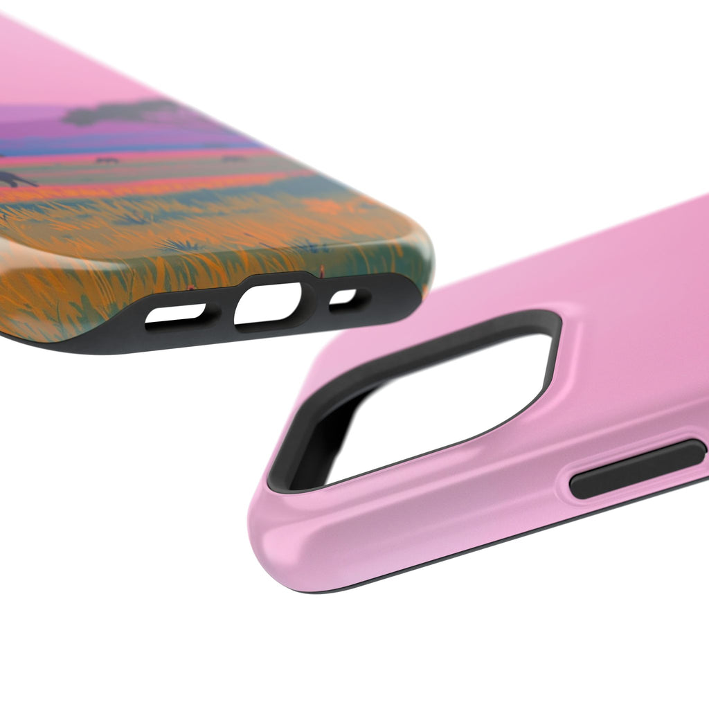 iPhone Savanna Horizon Electric Art Slim Everyday Designer Case · iPhone Case