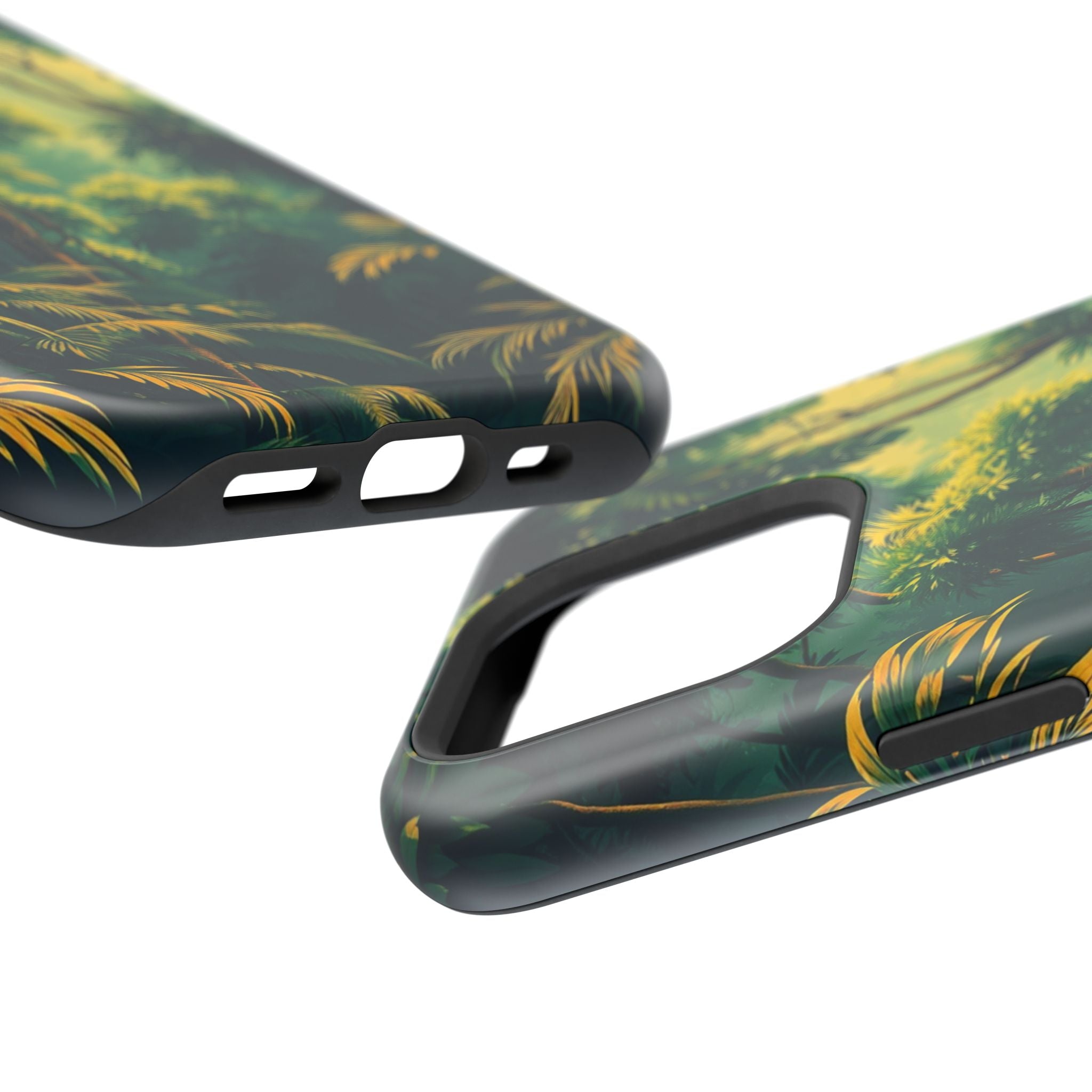 iPhone Rainforest Canopy Vintage Retro Poster Slim iPhone Everyday · iPhone Case