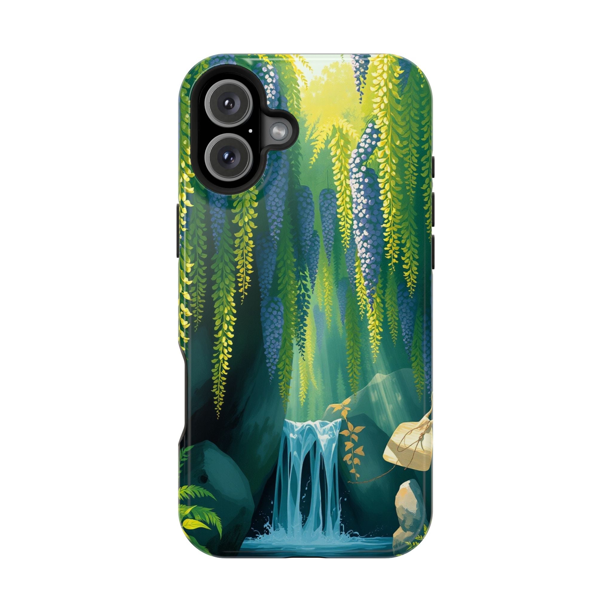 iPhone Wisteria Cascade Mystic Art Bold Modern Everyday Snap Case · iPhone Case