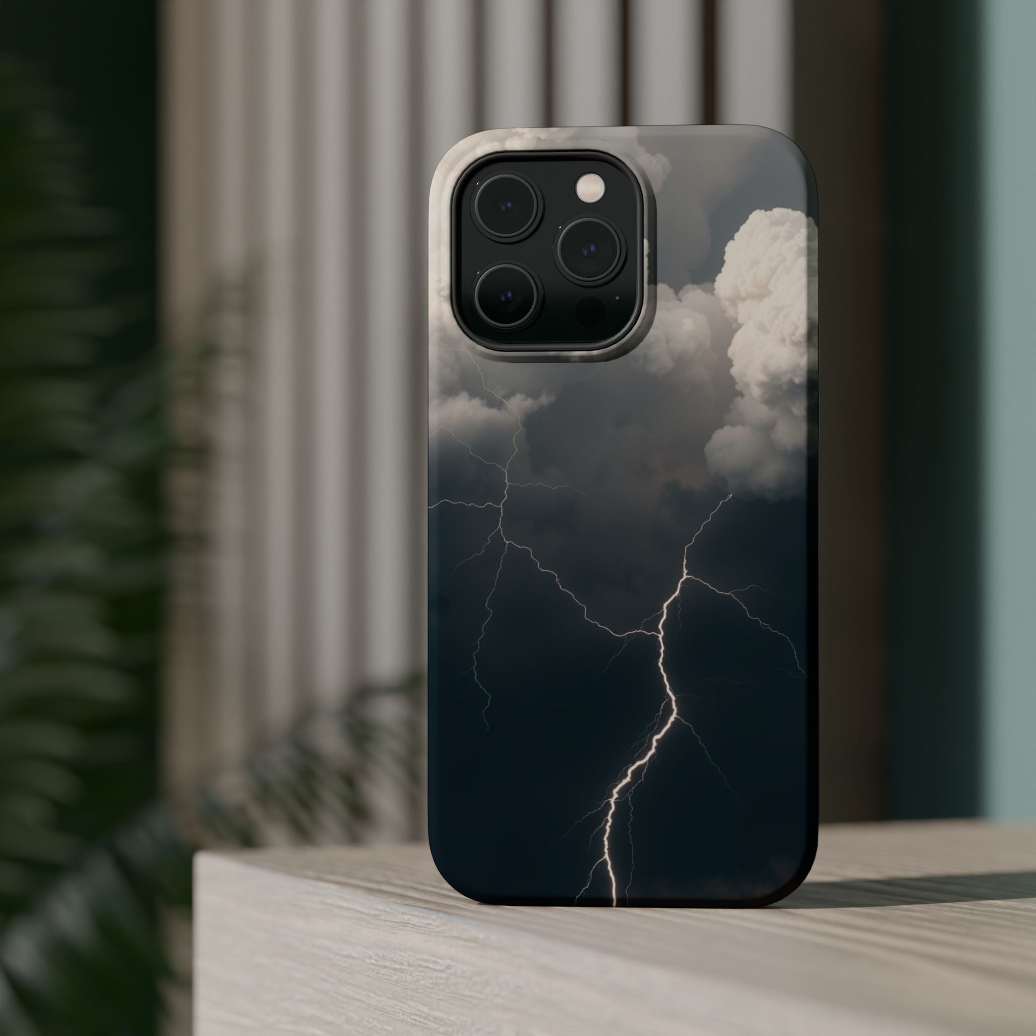 iPhone Radiant Thunderstorm Sky Design Slim Everyday Designer Case · iPhone Case