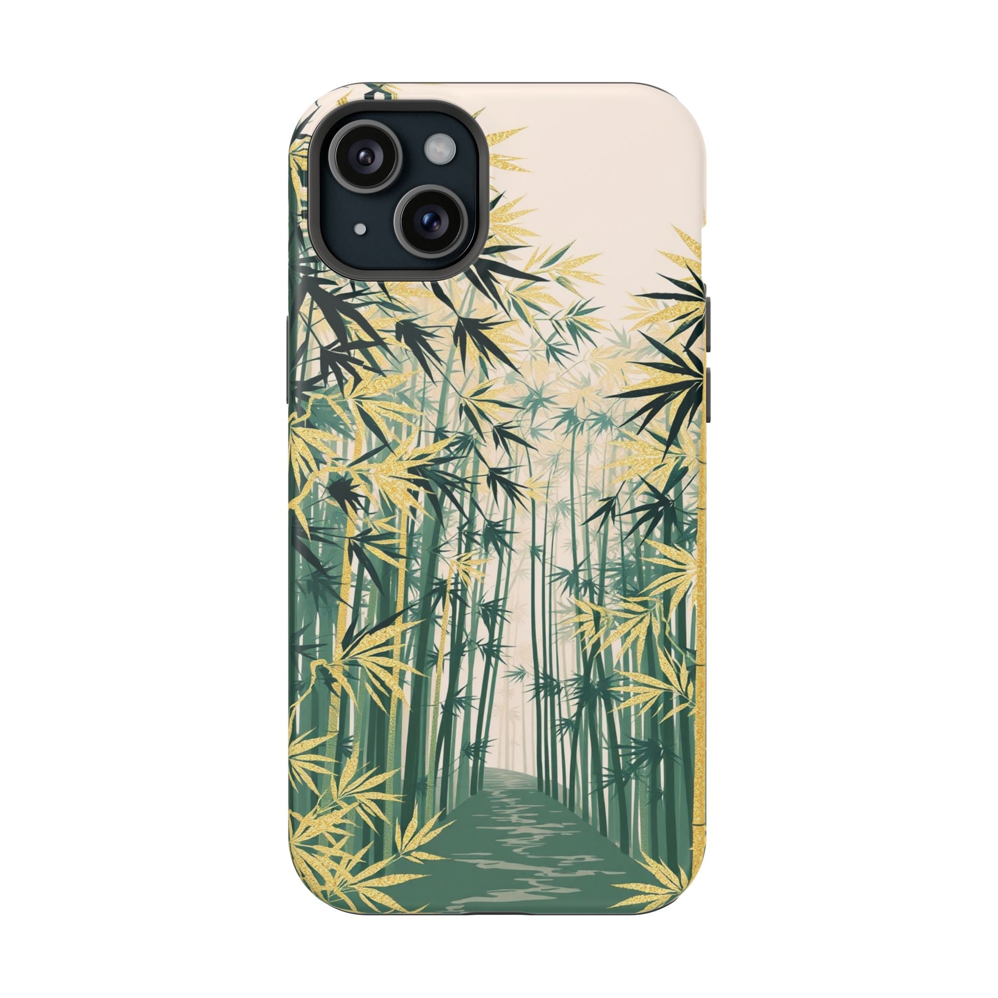 iPhone Serene Bamboo Grove Design Bold Modern Everyday Snap Case · iPhone Case