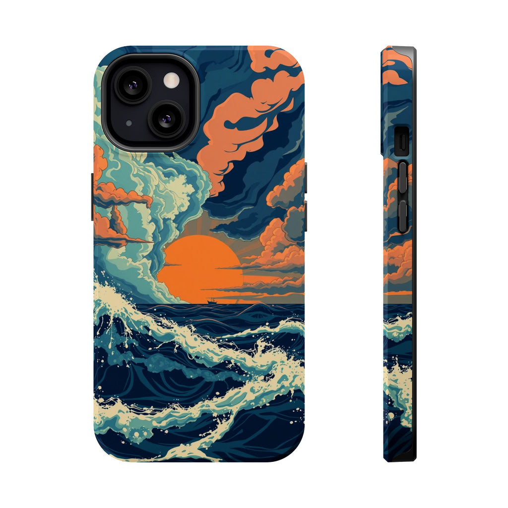 iPhone Storm at Sea Enchanted Art 16 Slim Everyday Designer Case · iPhone Case