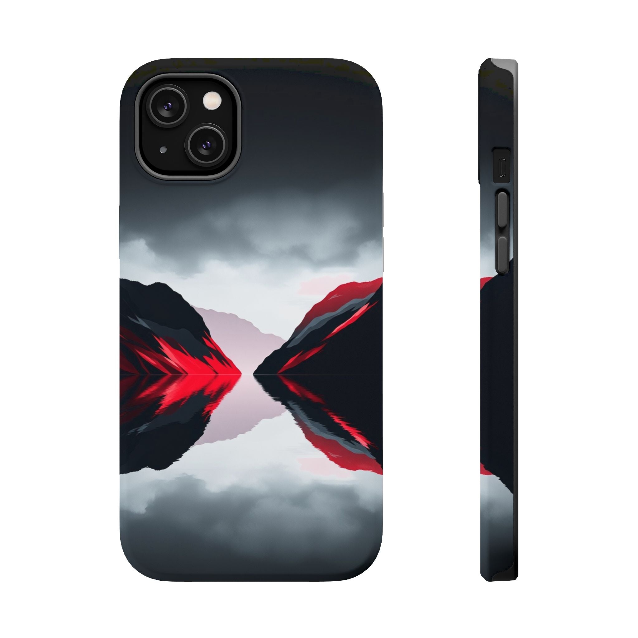 iPhone Vibrant Fjord Reflection Design Slim Everyday Designer Case · iPhone Case