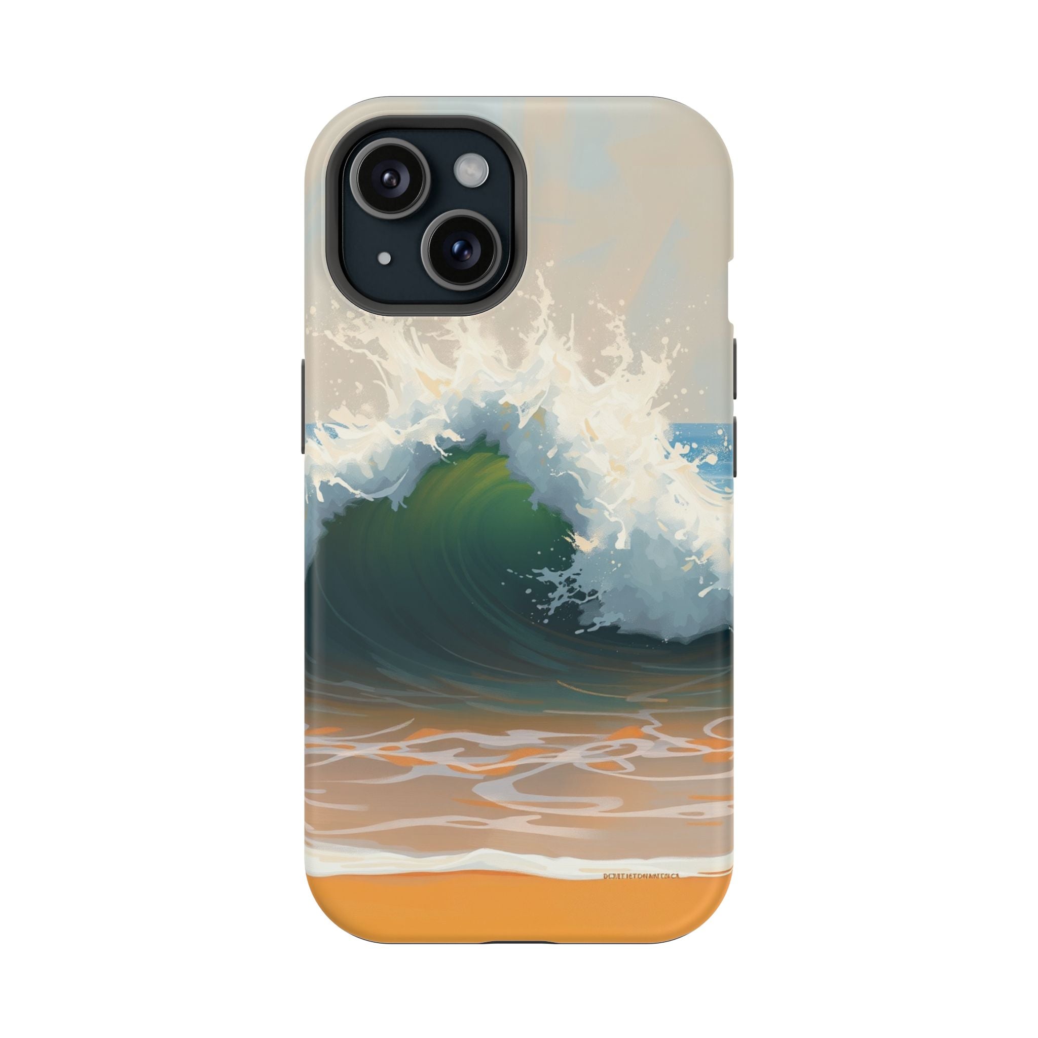 iPhone Radiant Ocean Wave Crash Design Slim Everyday Designer Case · iPhone Case