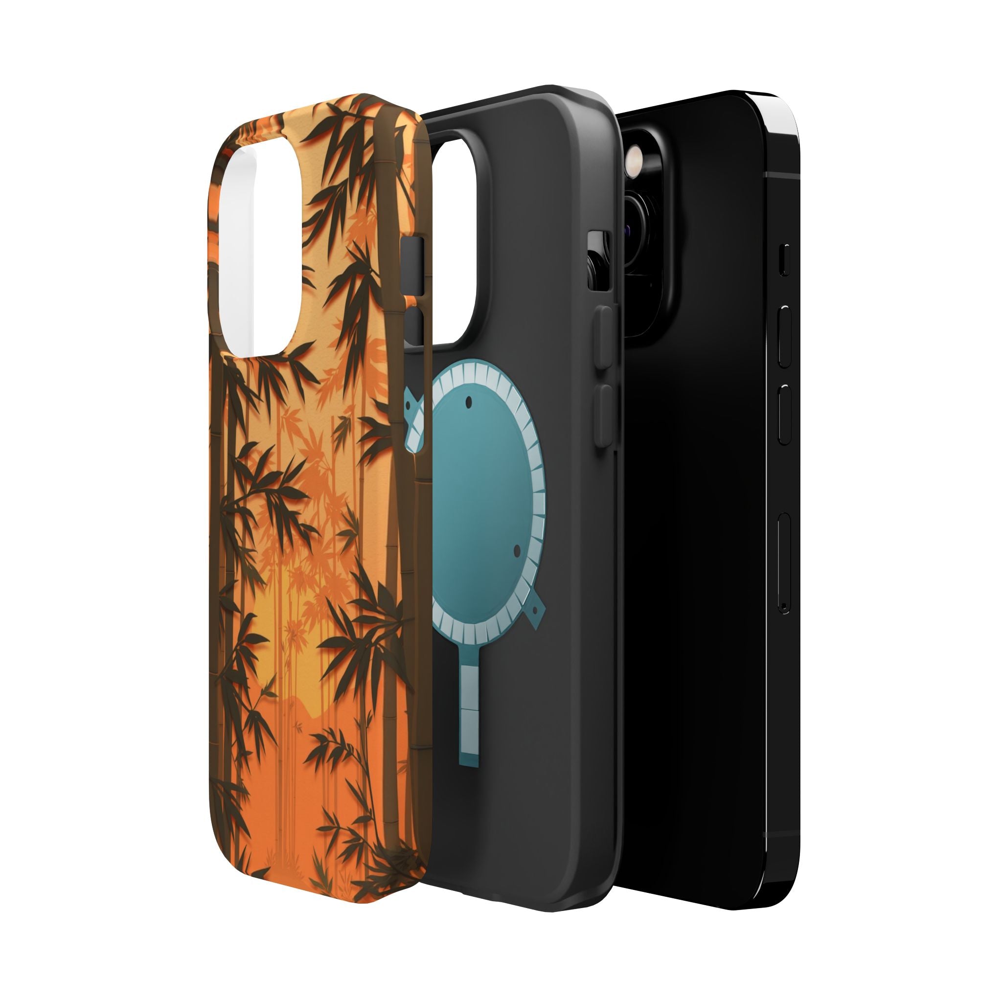 iPhone Earthy Bamboo Grove Design 12 Slim Everyday Designer Case · iPhone Case