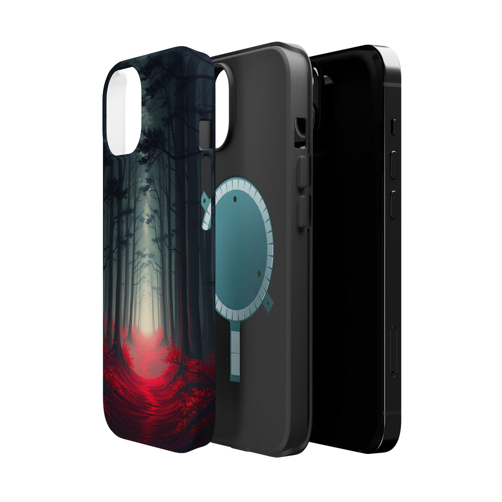 iPhone Dreamy Misty Forest Path Design Slim Everyday Designer Case · iPhone Case