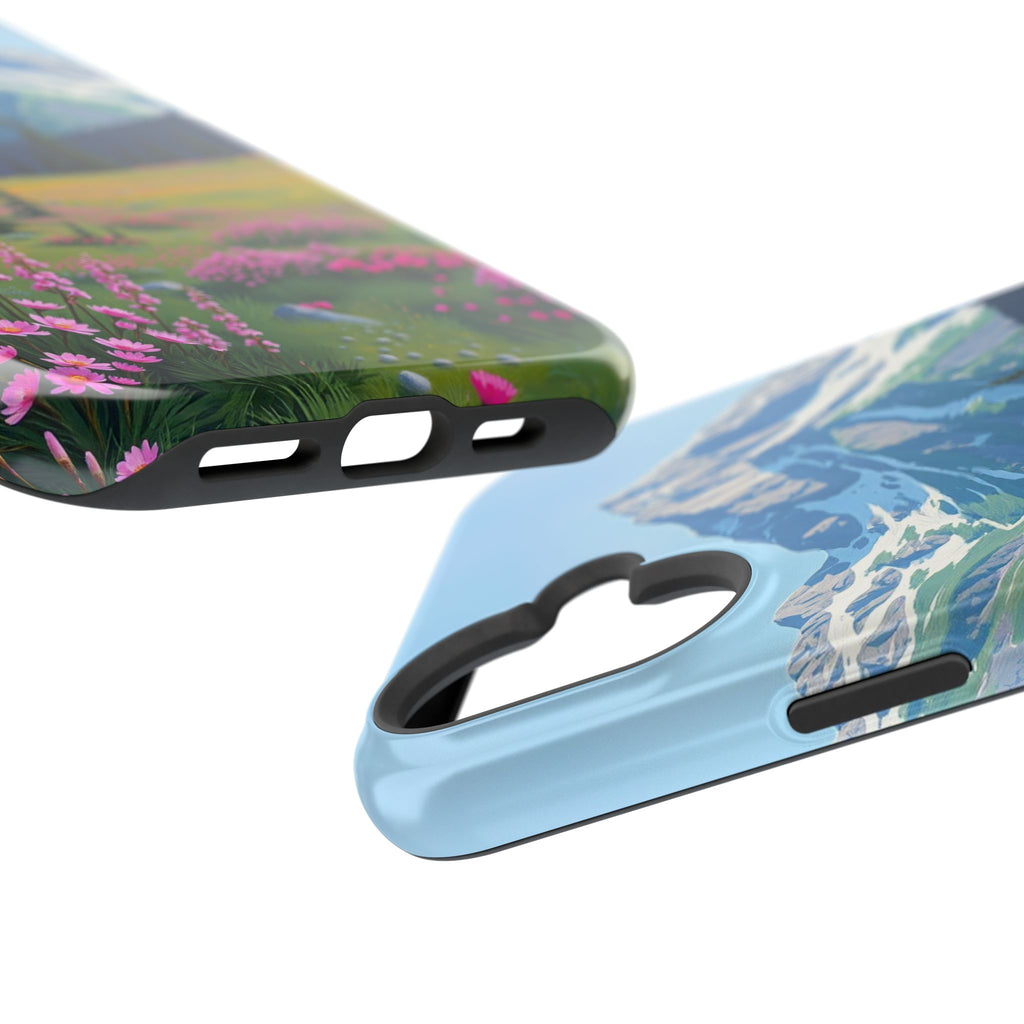 iPhone Earthy Alpine Meadow Design Bold Modern Everyday Snap Case · iPhone Case