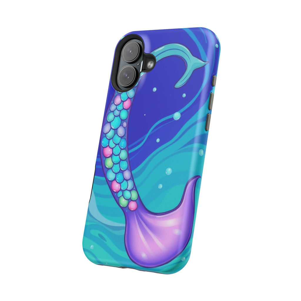 iPhone Mermaid Tail Swirl Kids Fun iPhone Phone Case Gift Artistic · iPhone Case