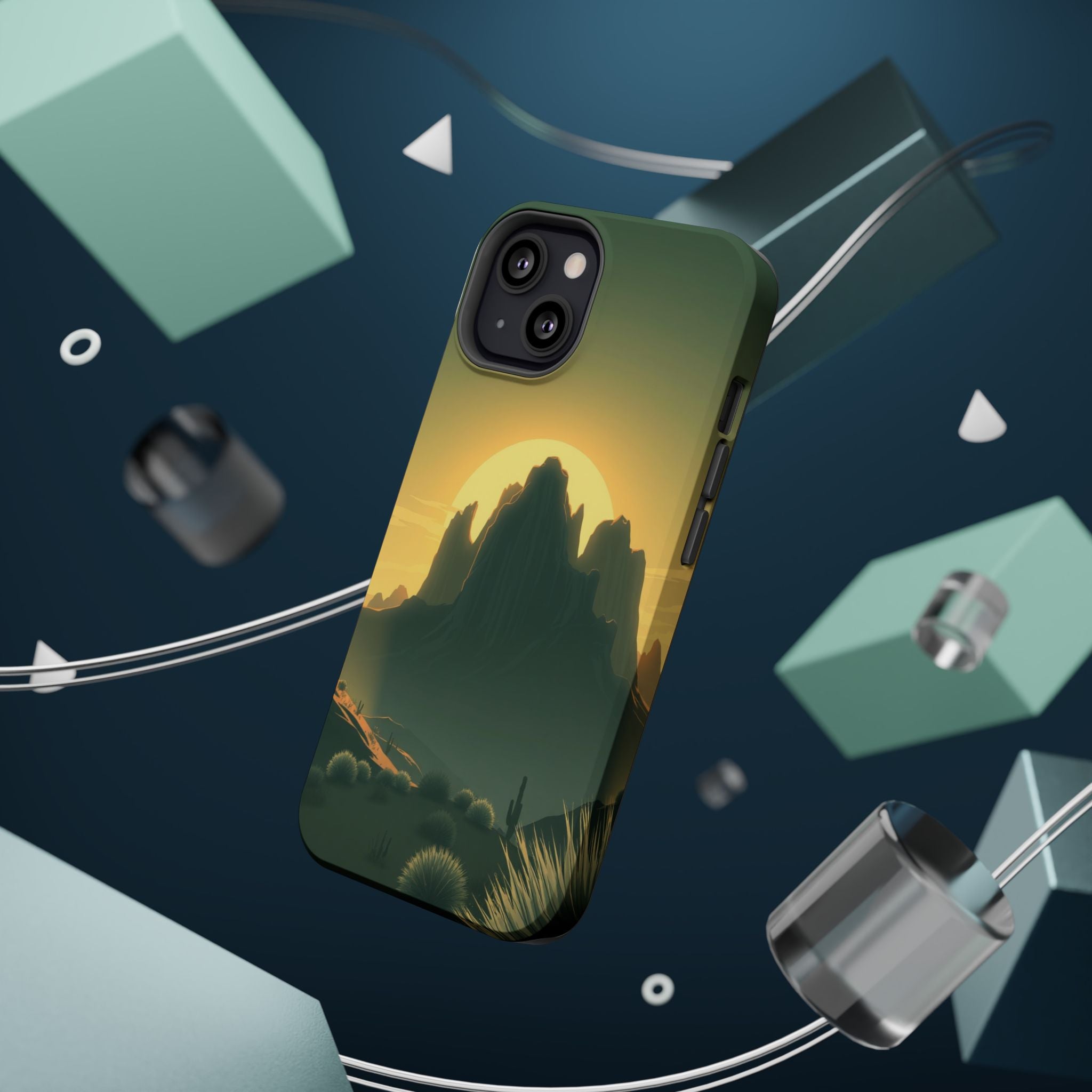 iPhone Mesa Sunset Dreamy Ethereal Bold Modern Everyday Snap Case · iPhone Case
