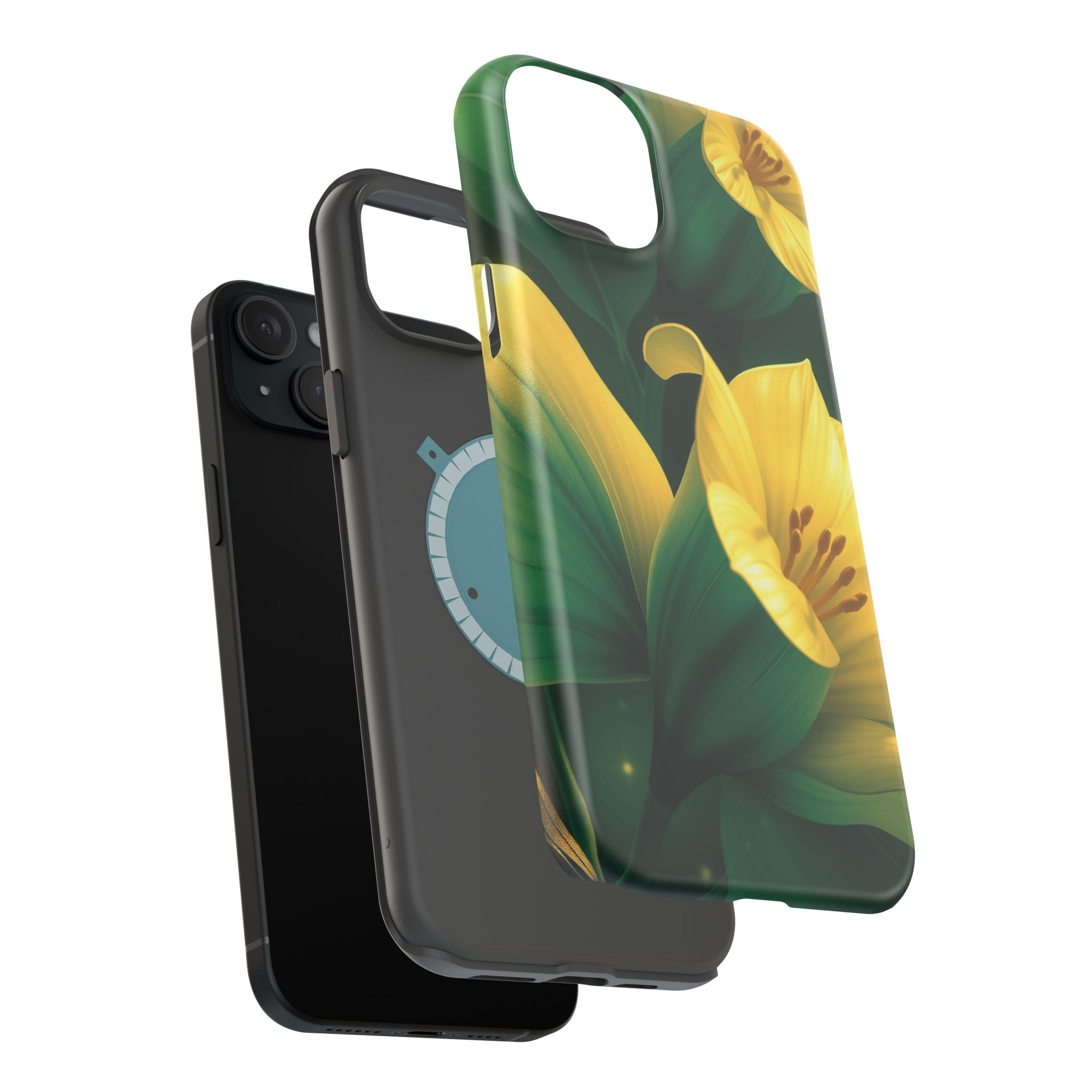 iPhone Night Bloomer Gold Foil Luxury Slim Everyday Designer Case · iPhone Case