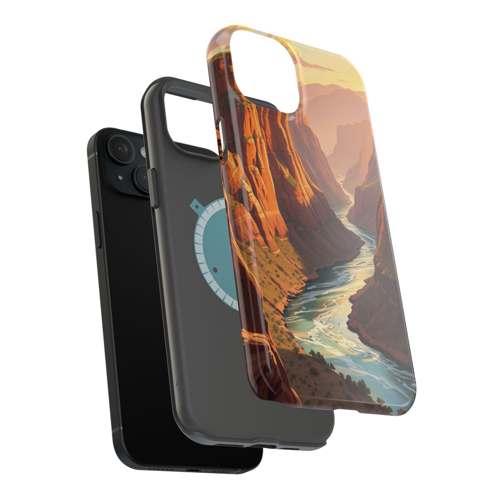 iPhone River Canyon Mystic Art Slim Everyday Designer Case · iPhone Case