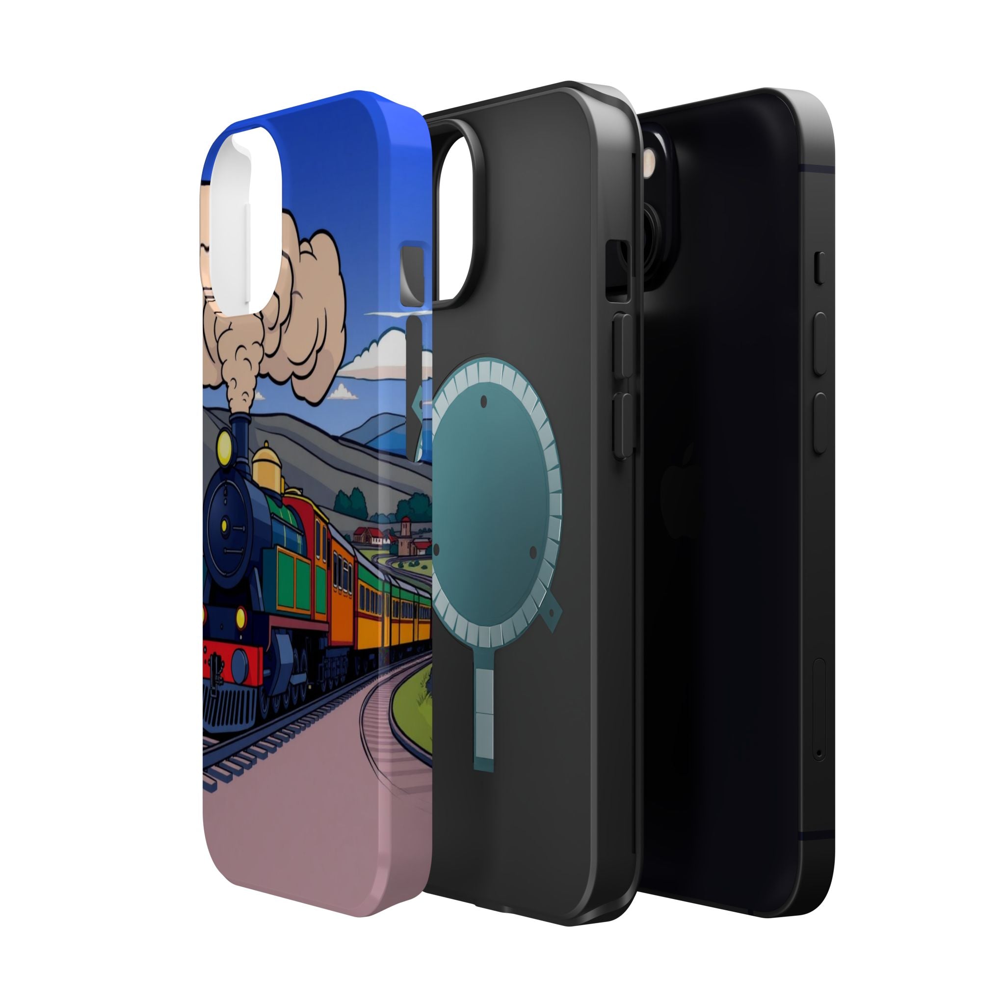 iPhone Steam Locomotive Puff Kids Fun iPhone Phone Case Gift Slim · iPhone Case