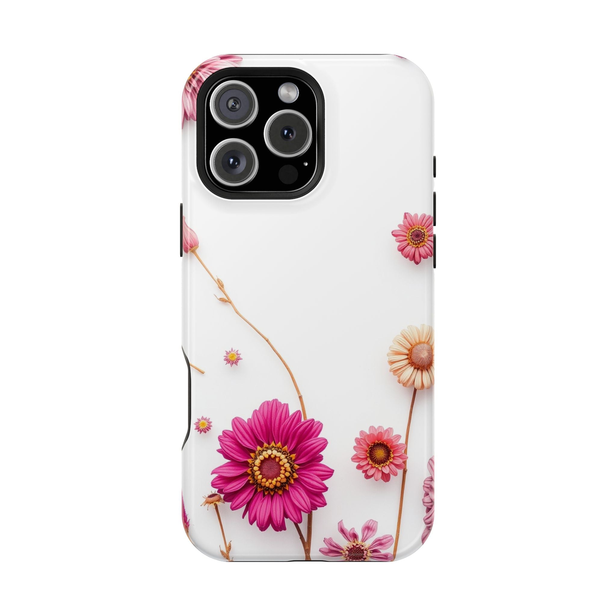 iPhone Earthy Dried Flower Flat Lay Design Slim iPhone Everyday · iPhone Case
