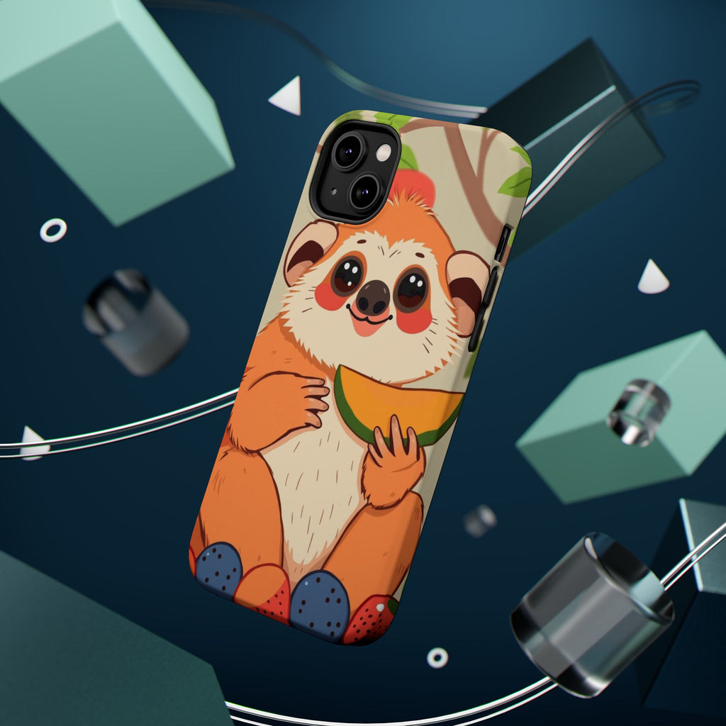 iPhone Slow Loris with Fruit Kids Fun iPhone Phone Case Gift Slim · iPhone Case