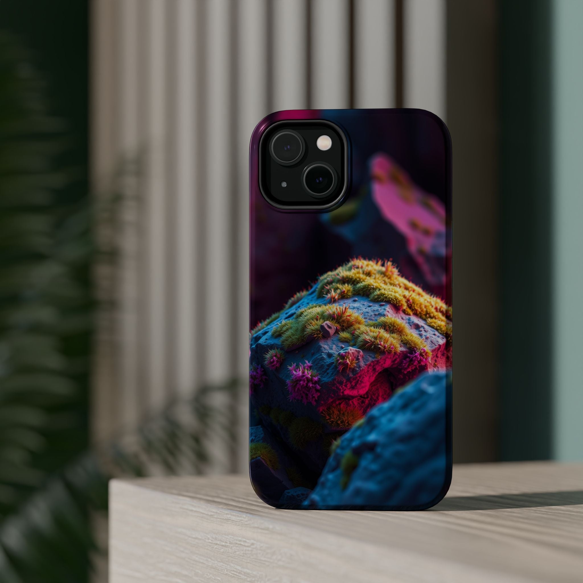 iPhone Moss Covered Rocks Enchanted Art Slim Everyday iPhone Designer · iPhone C