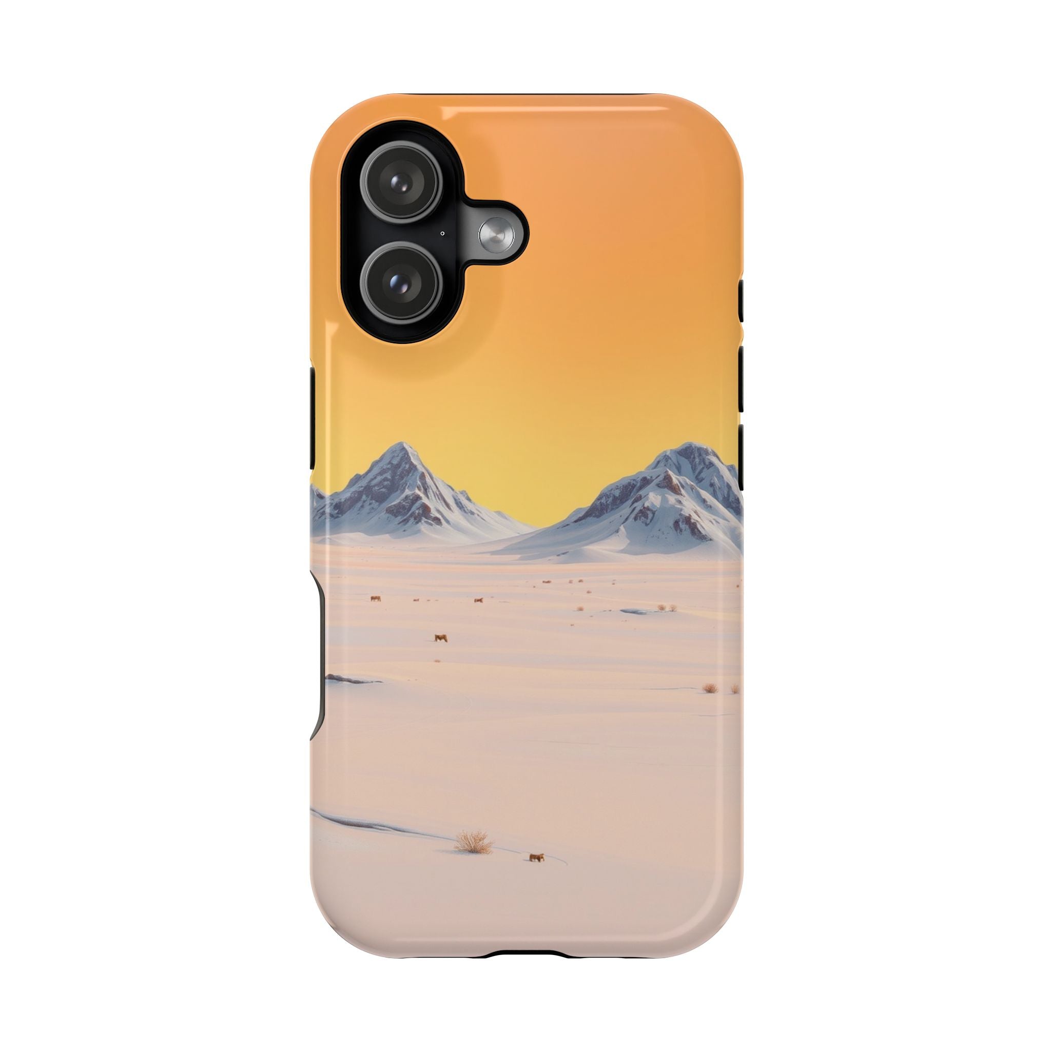 iPhone Mustard And Rust Arctic Tundra Slim Everyday iPhone 20 Designer · iPhone