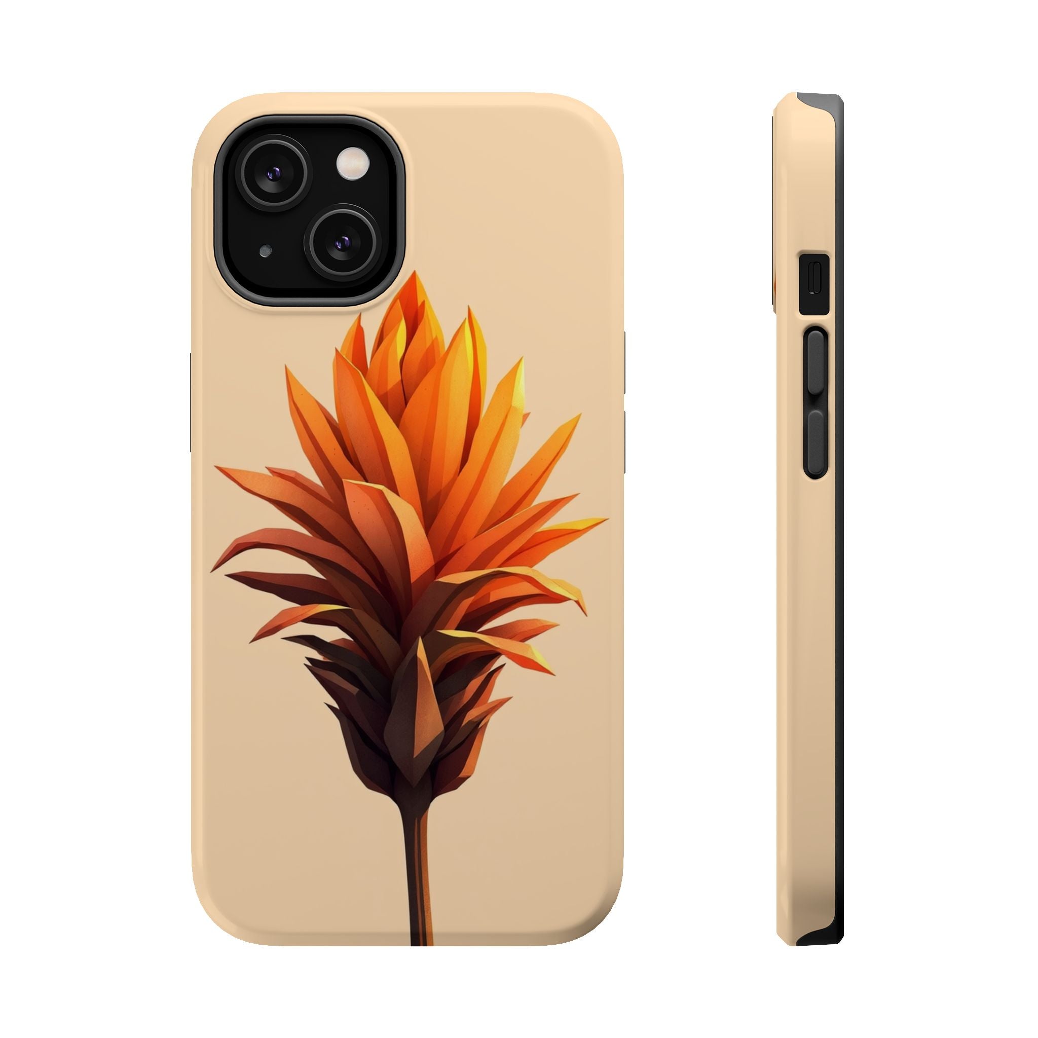 iPhone Sunset Amber And Peach Desert Flower Slim iPhone Everyday · iPhone Case