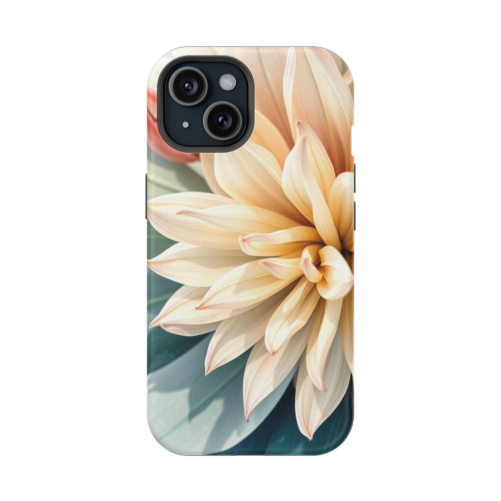 iPhone Neon Floral Radiant Design Clean Minimal Snap Case · iPhone Case