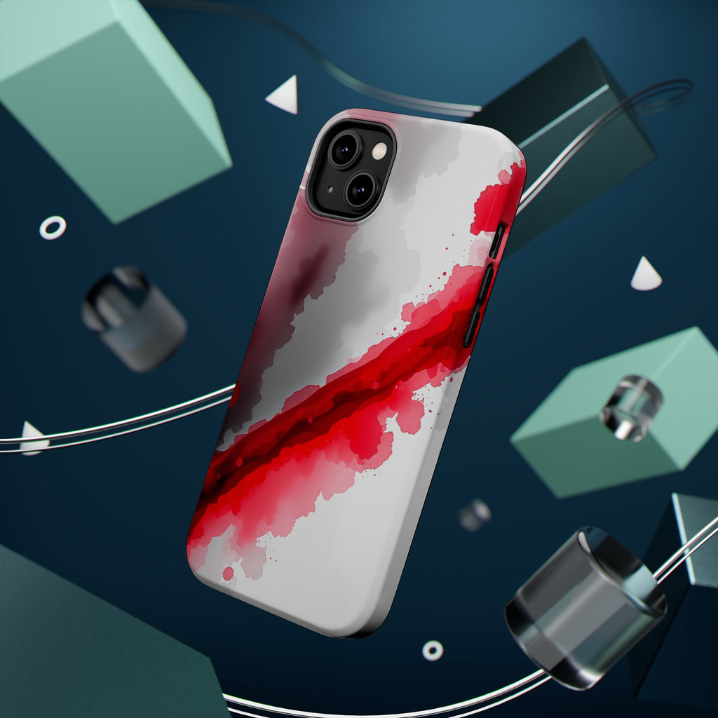 iPhone Carbon Fiber Weave Vibrant Watercolor Slim iPhone Everyday · iPhone Case
