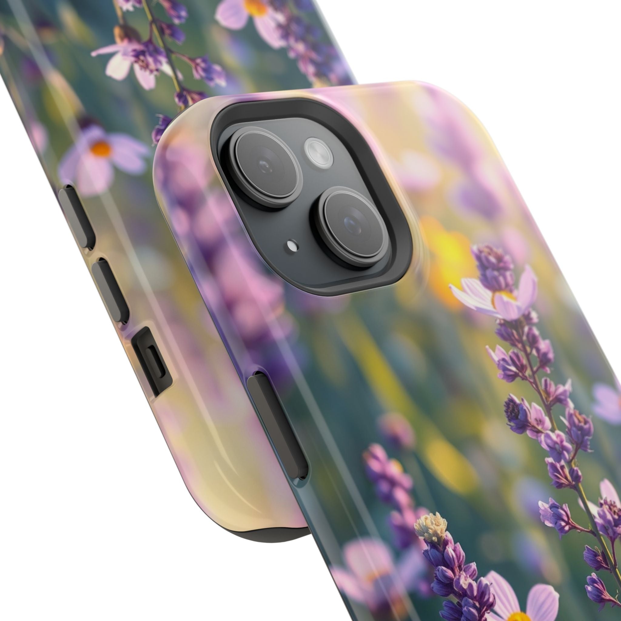 iPhone Lavender And Pearl Wildflower Field Slim iPhone Everyday · iPhone Case