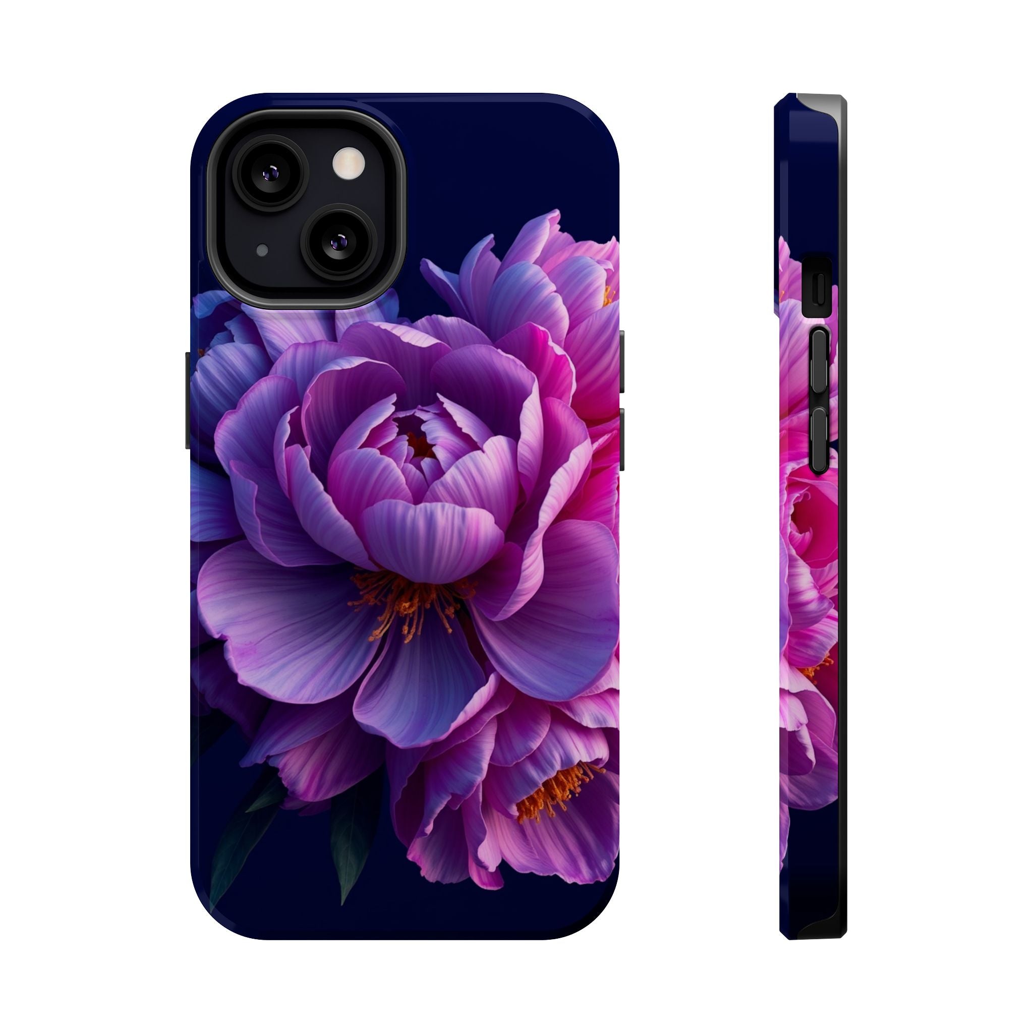 iPhone Peony Bouquet 3D Digital Slim Everyday Designer Case · iPhone Case