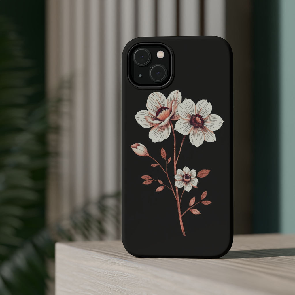 iPhone Serene Vintage Botanical Print Design Slim iPhone Everyday · iPhone Case