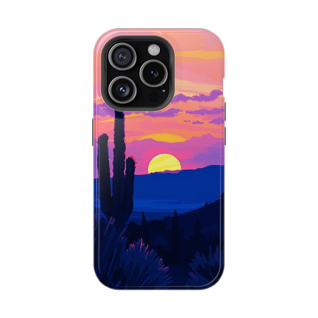 iPhone Mesa Sunset Oil Painting Impressionist Slim iPhone Everyday · iPhone Case