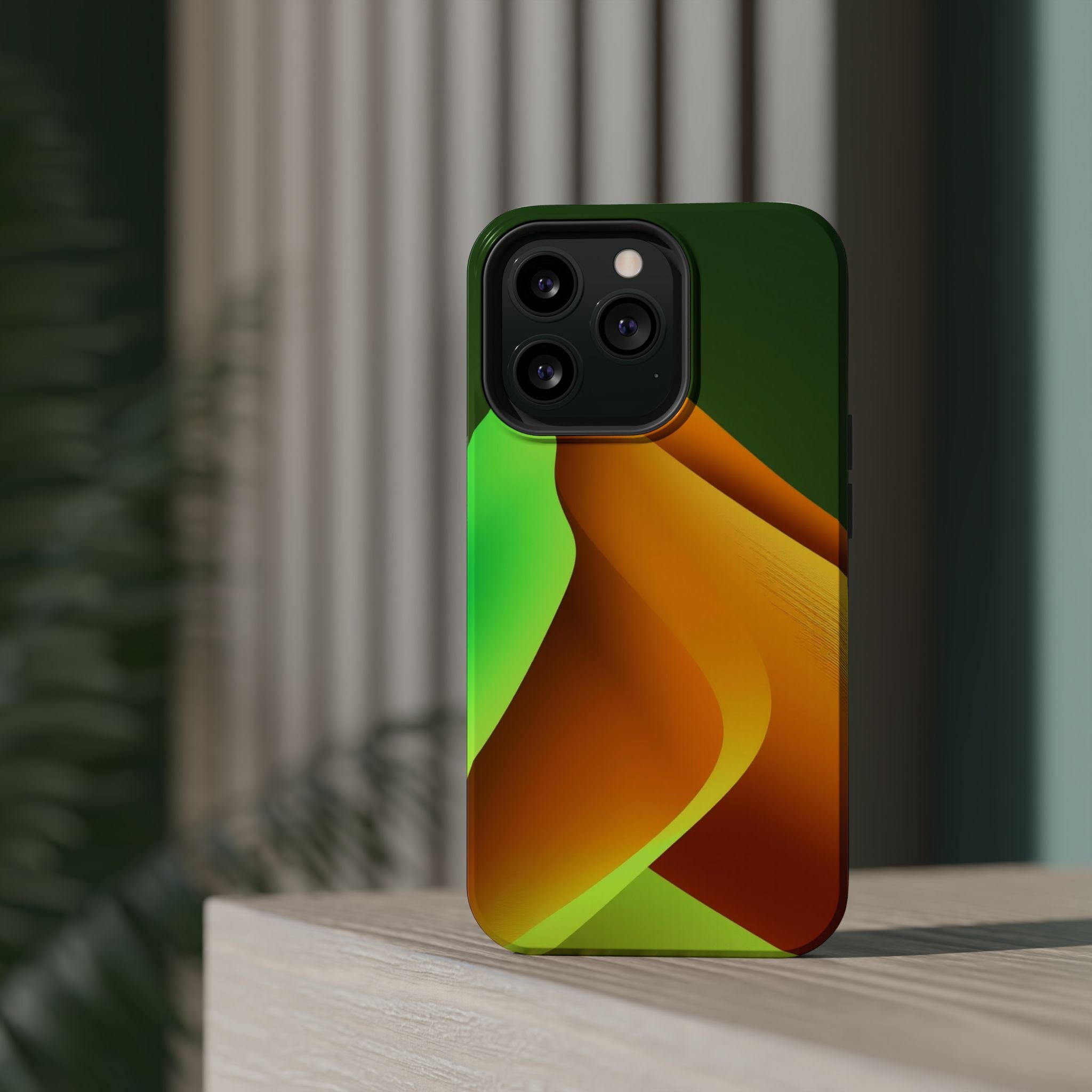 iPhone Emerald Green And Gold Desert Dunes Slim iPhone Everyday · iPhone Case