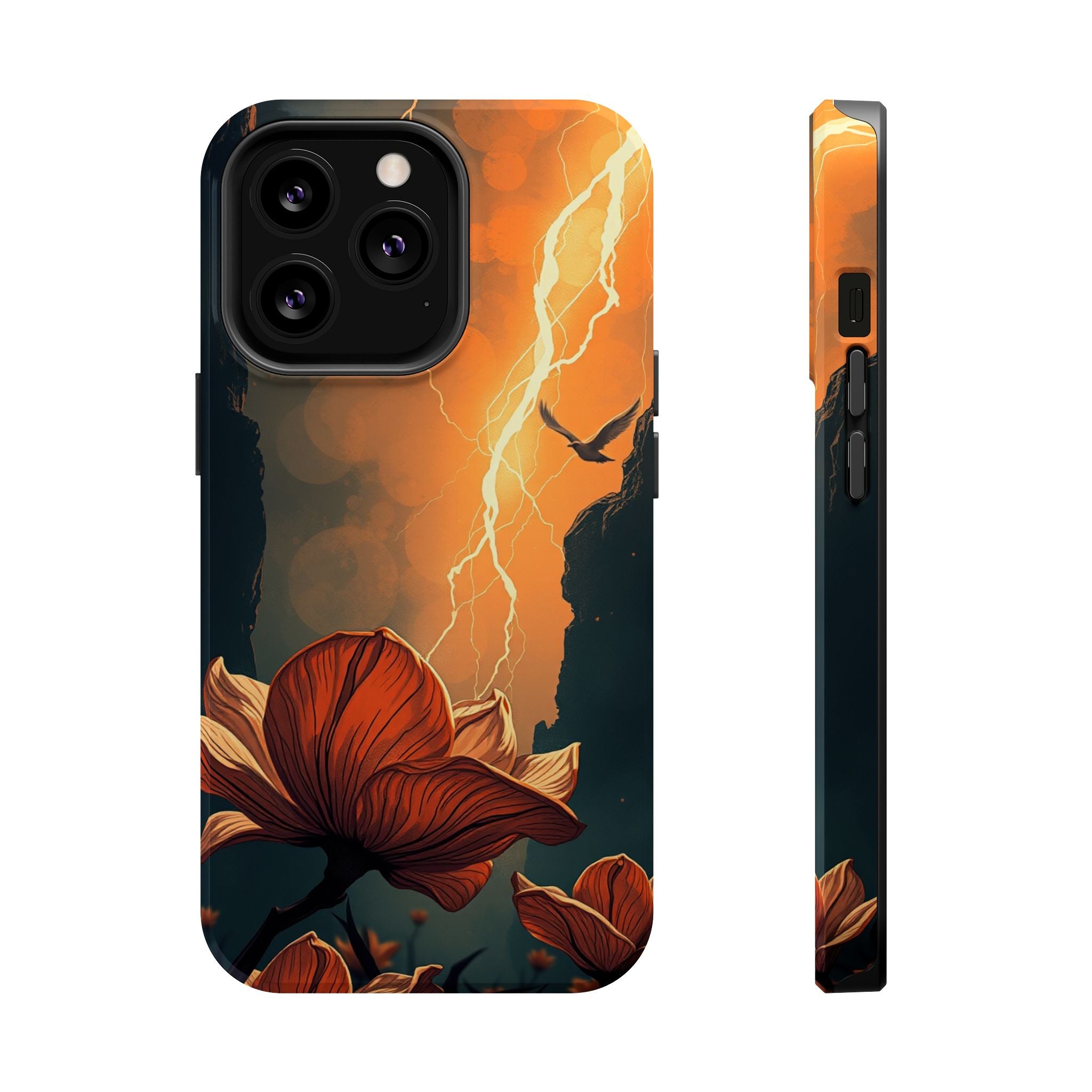 iPhone Vibrant Petal Storm Design Bold Modern Everyday Snap Case · iPhone Case