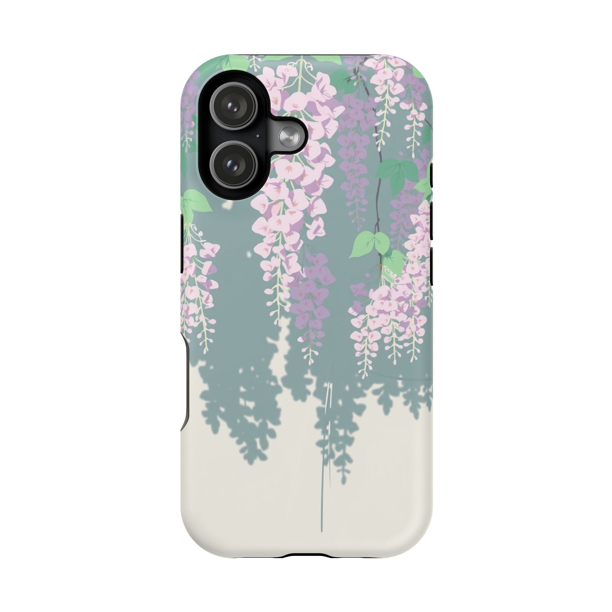 iPhone Dreamy Wisteria Cascade Design Slim Everyday Designer Case · iPhone Case