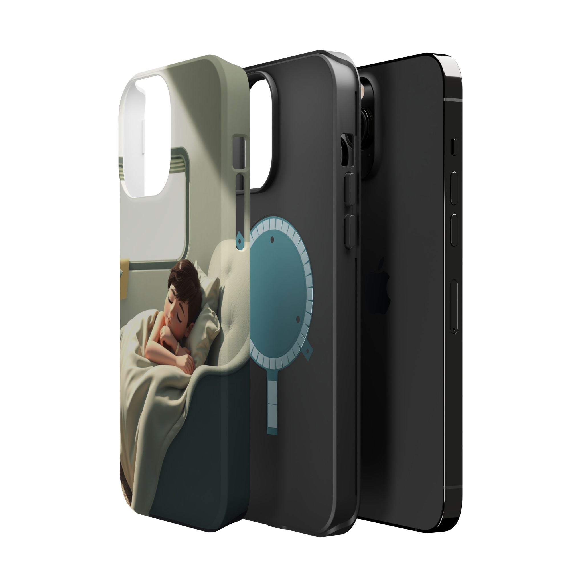 iPhone Serene Do Not Disturb: Napping Design Slim Everyday Designer Case · iPhon