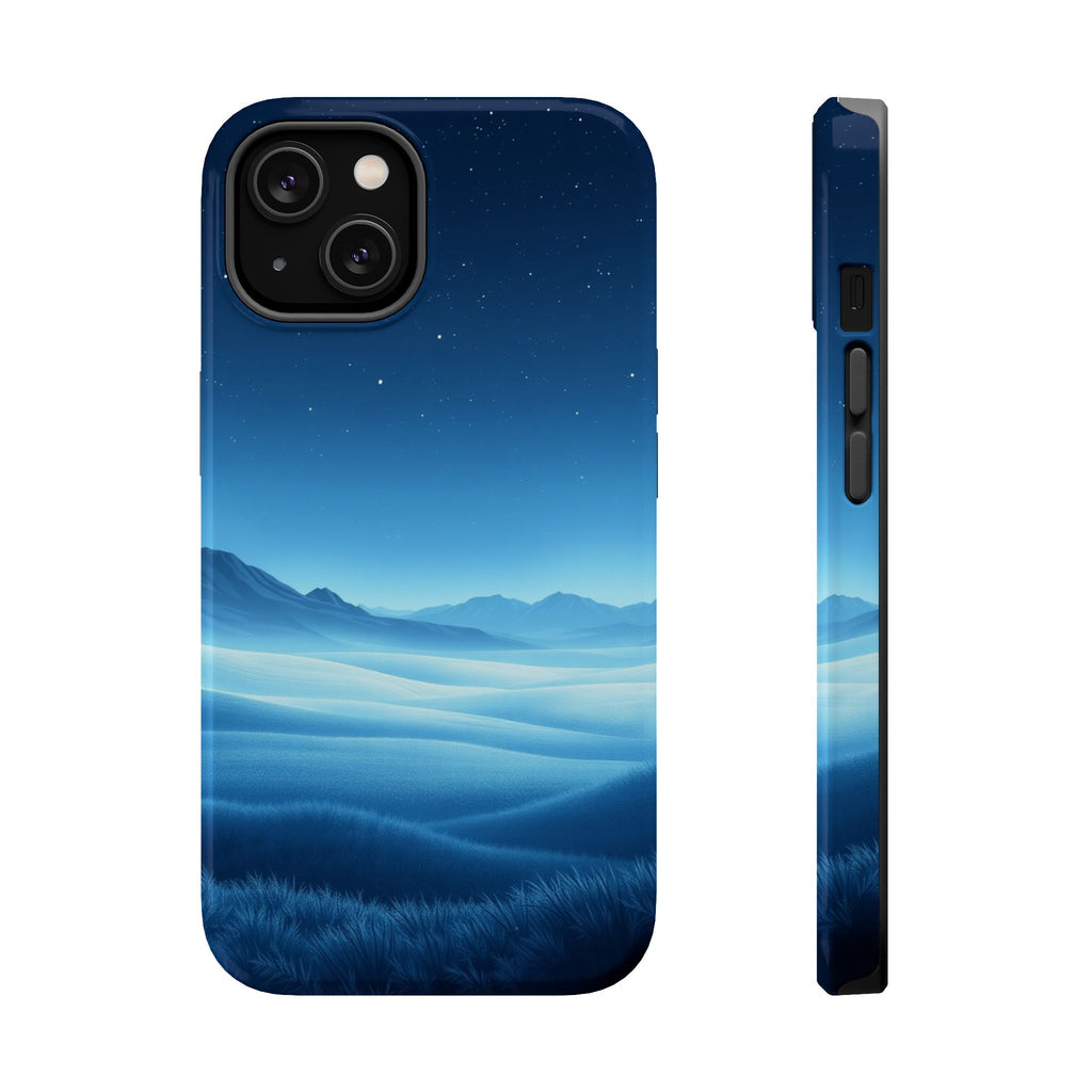 iPhone Midnight Blue And Silver Tundra Expanse Clean iPhone 17 Minimal · iPhone