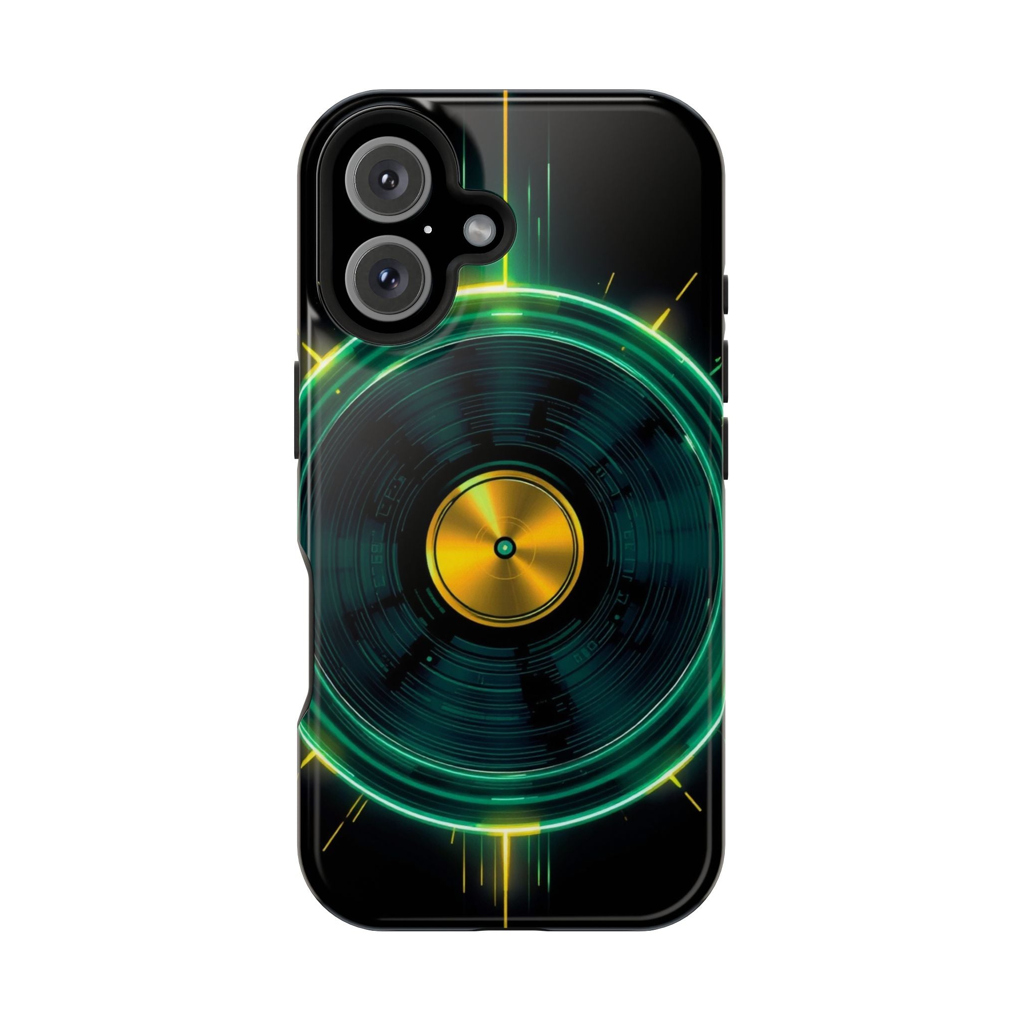 iPhone Dreamy Record Vinyl Spin Design Slim Everyday Designer Case · iPhone Case
