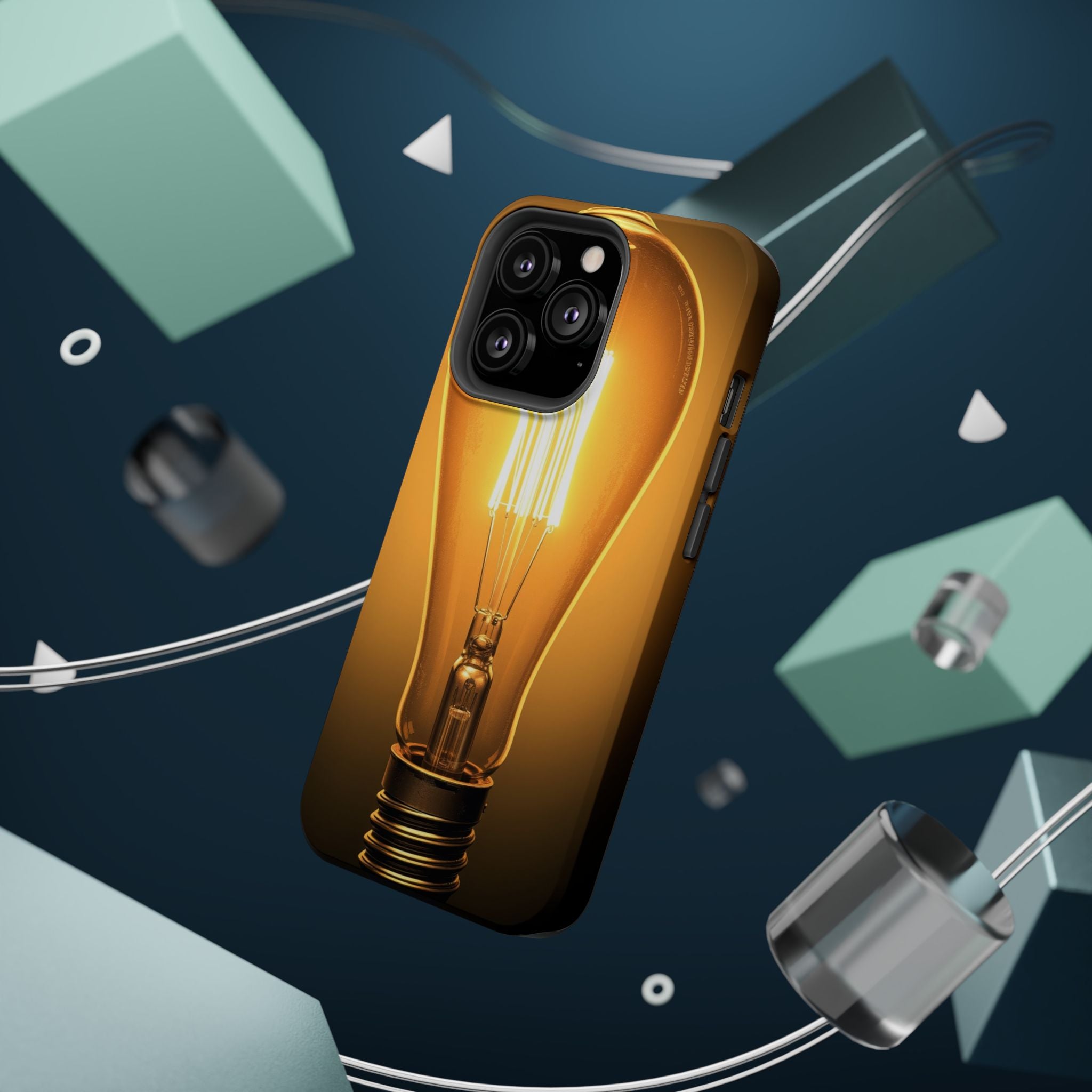 iPhone Edison Bulb Warm Enchanted Art Slim Everyday Designer Case · iPhone Case