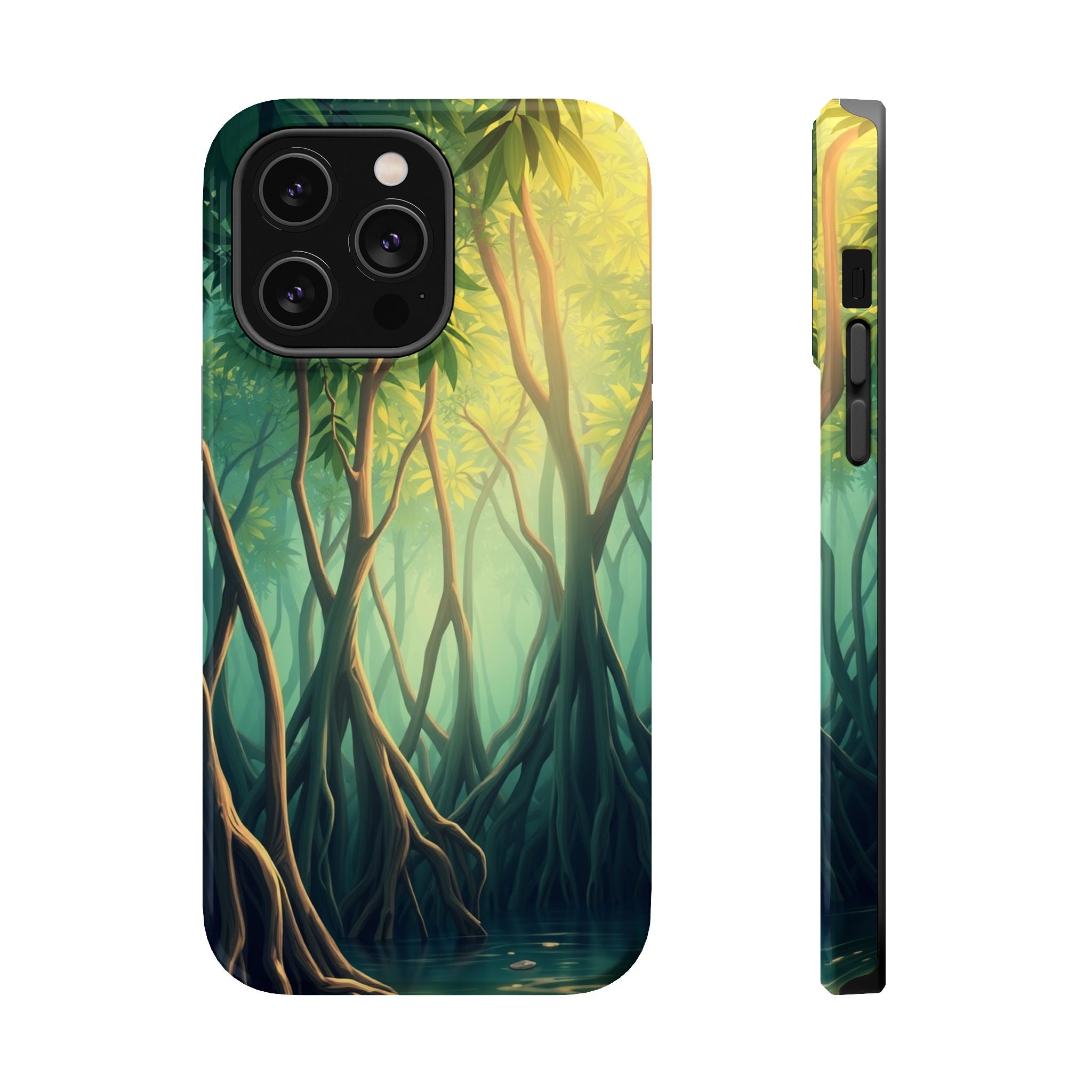 iPhone Mangrove Roots Dreamy Ethereal Slim Everyday Designer Case · iPhone Case