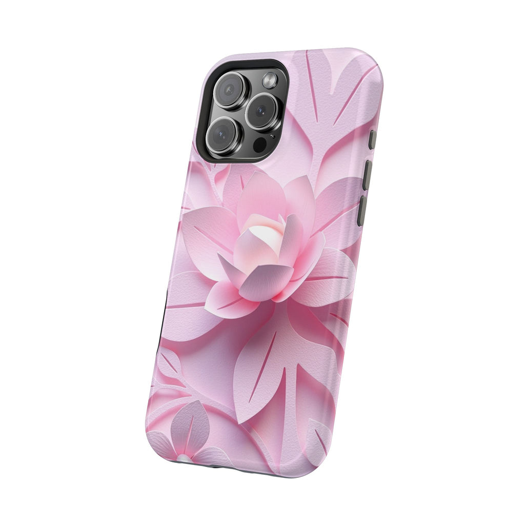 iPhone Floral Geometric Paper Cut Art Slim Everyday Designer Case · iPhone Case